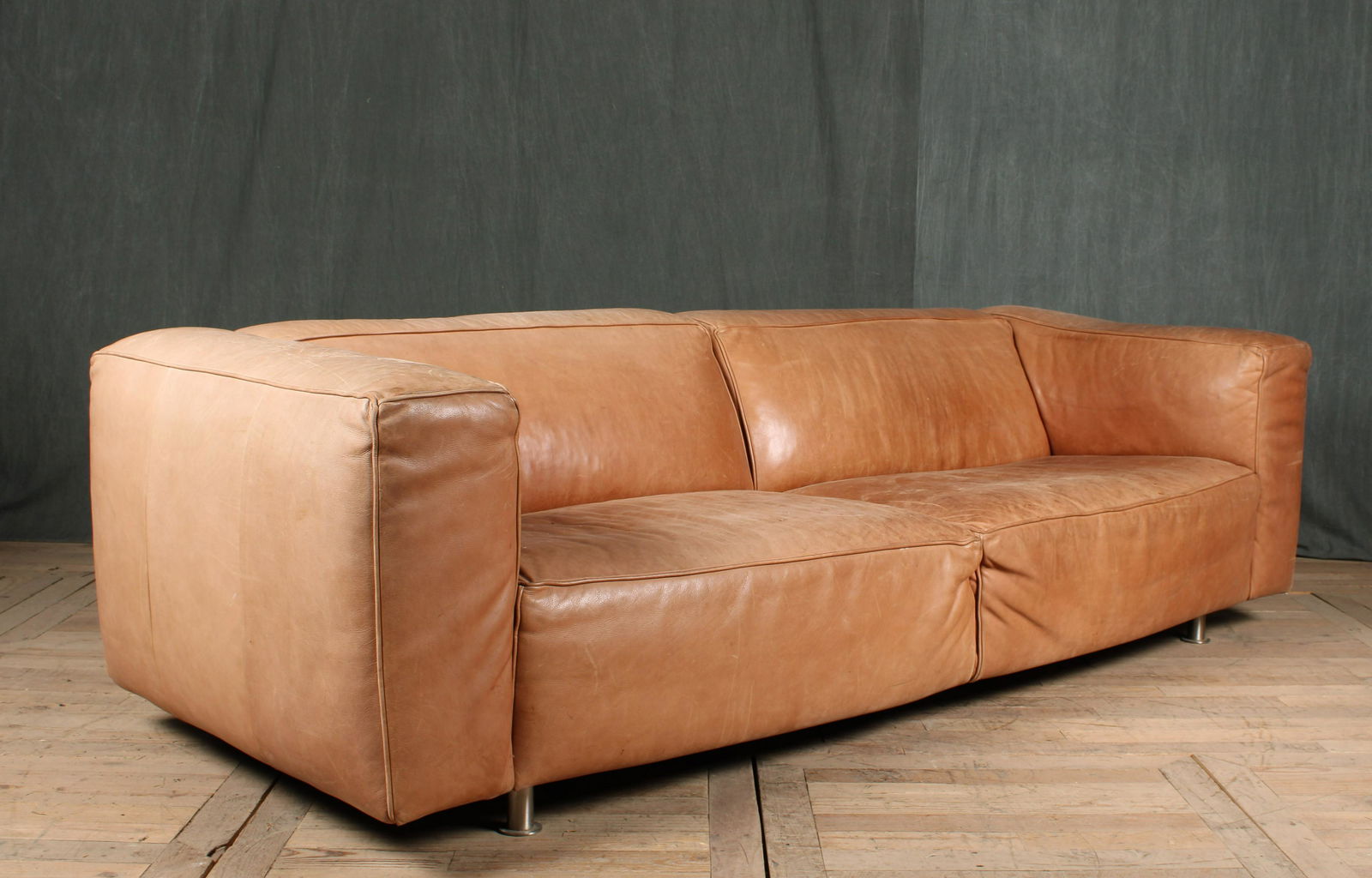 Modern Leather Sofa (1 of 10)