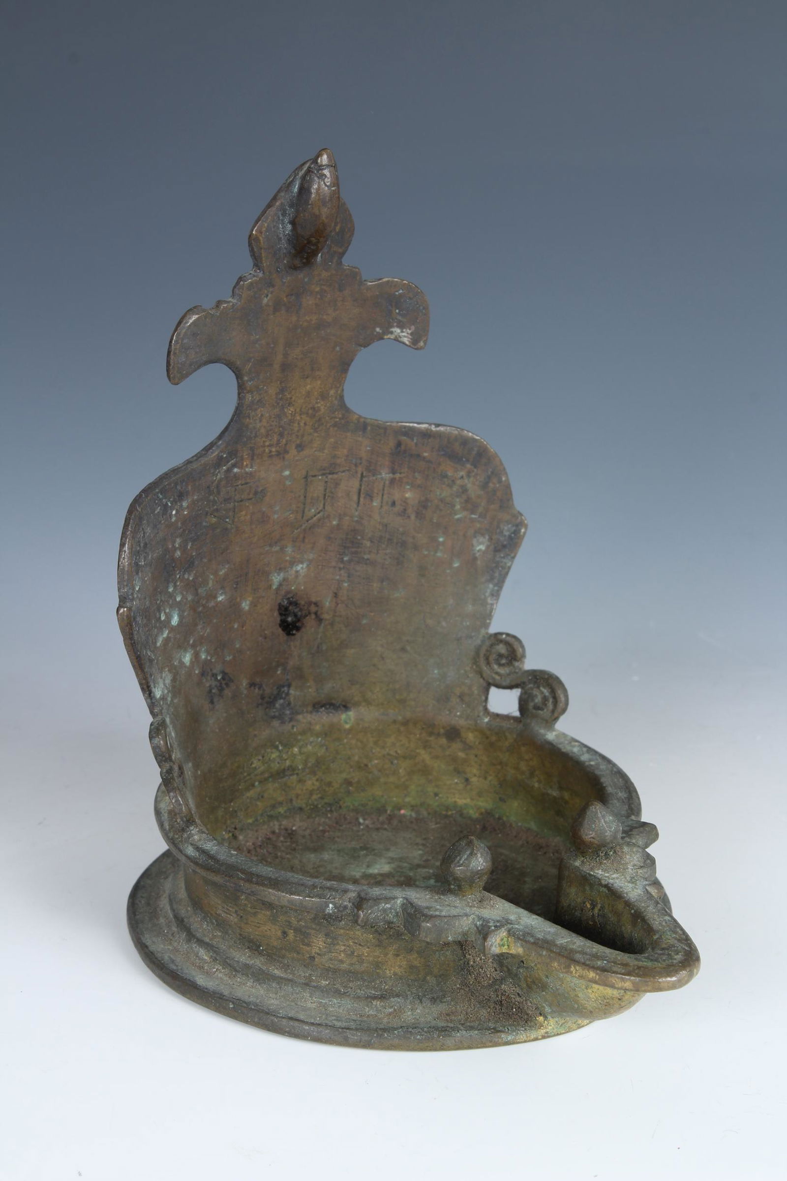 Antique Bronze Sri Lankan Lamp (1 of 5)
