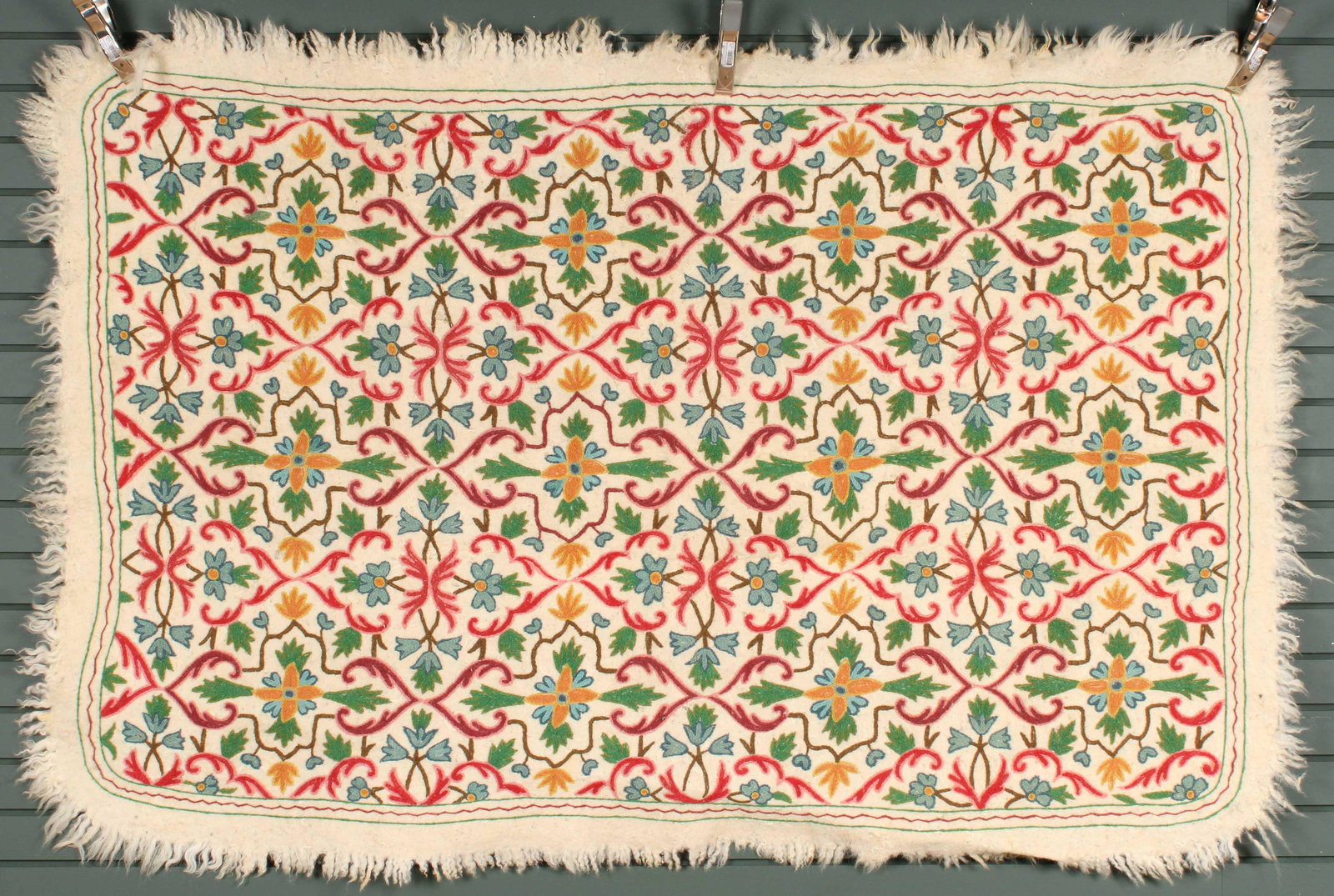 Kashmir Namda Felted Rug (1 of 3)