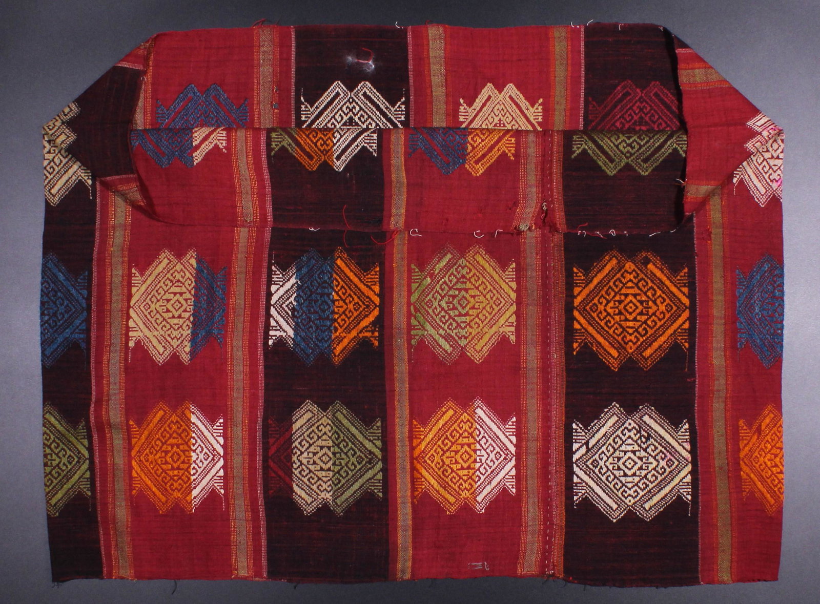 Laos, Textile, Silk Tube Sarong (1 of 3)