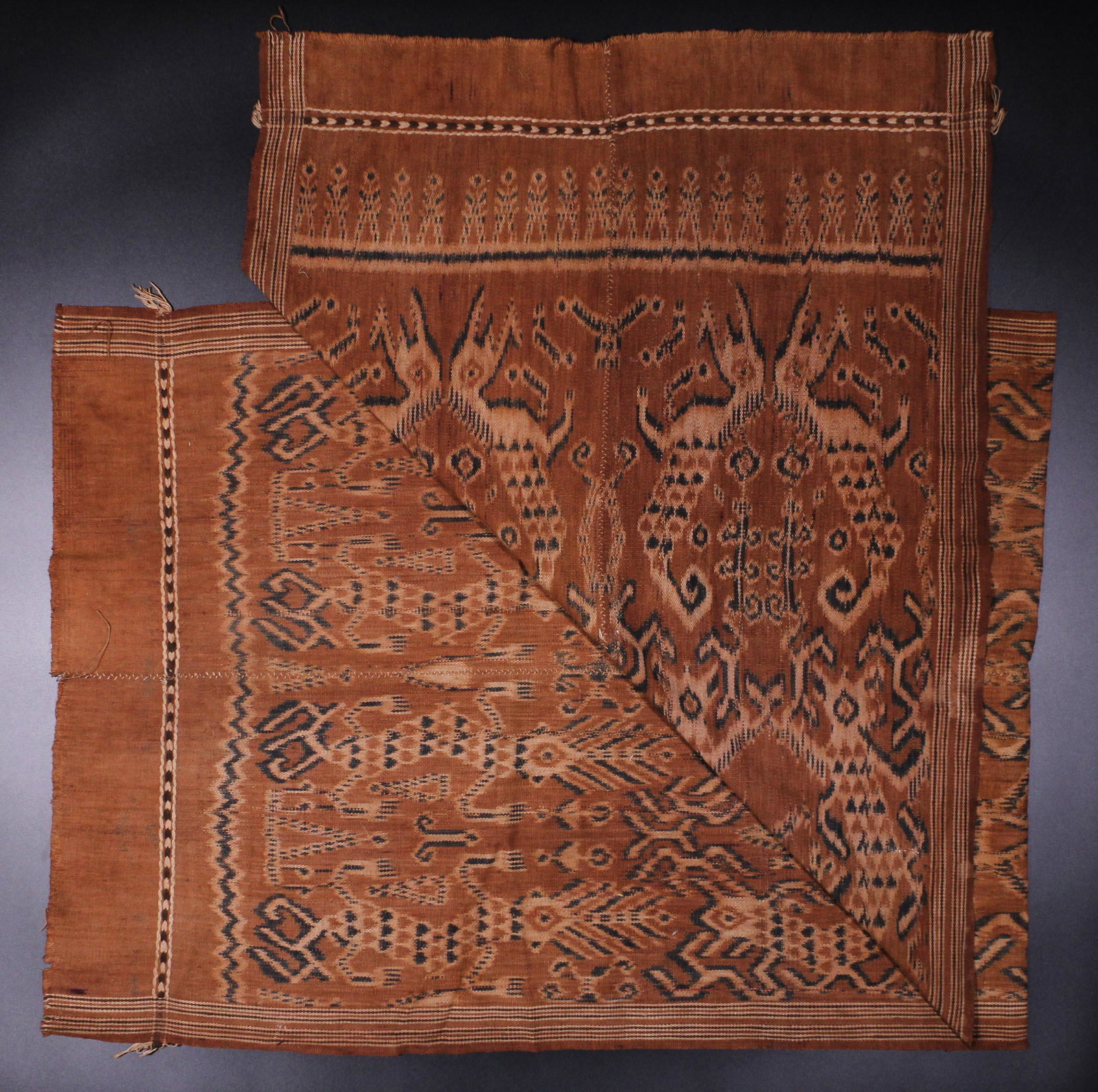 Borneo, Iban Pua Kumbu, Ikat Textile (1 of 3)