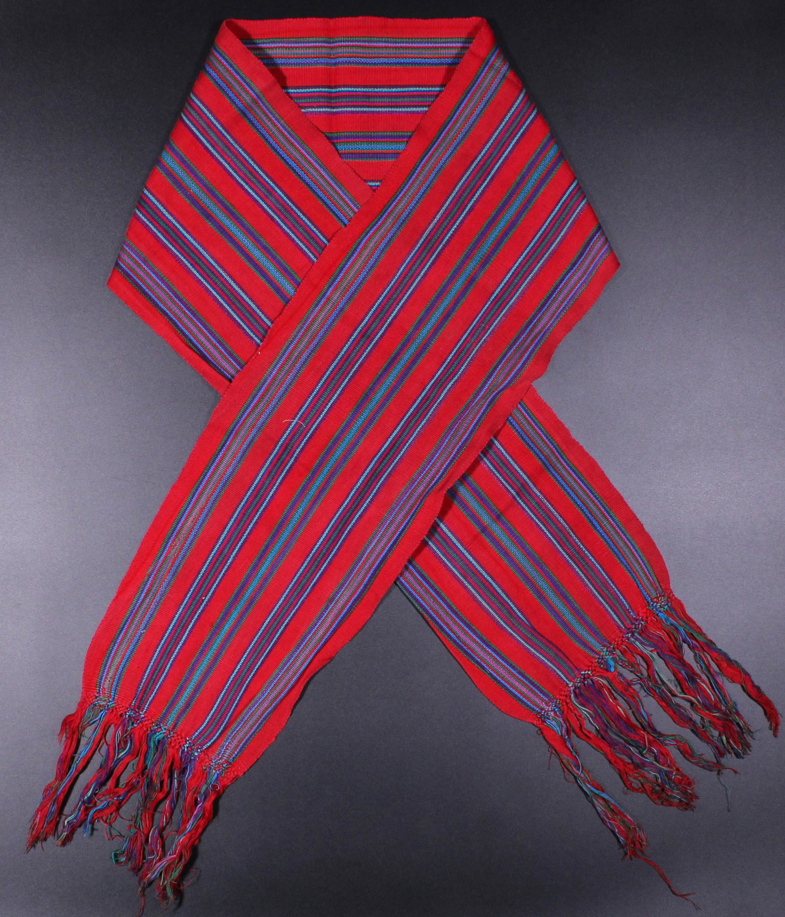Guatemala, San Jose, Man's Belt: Guatemala, San Jose, Man's Belt. Size: approximately 62"L x 8.5"W