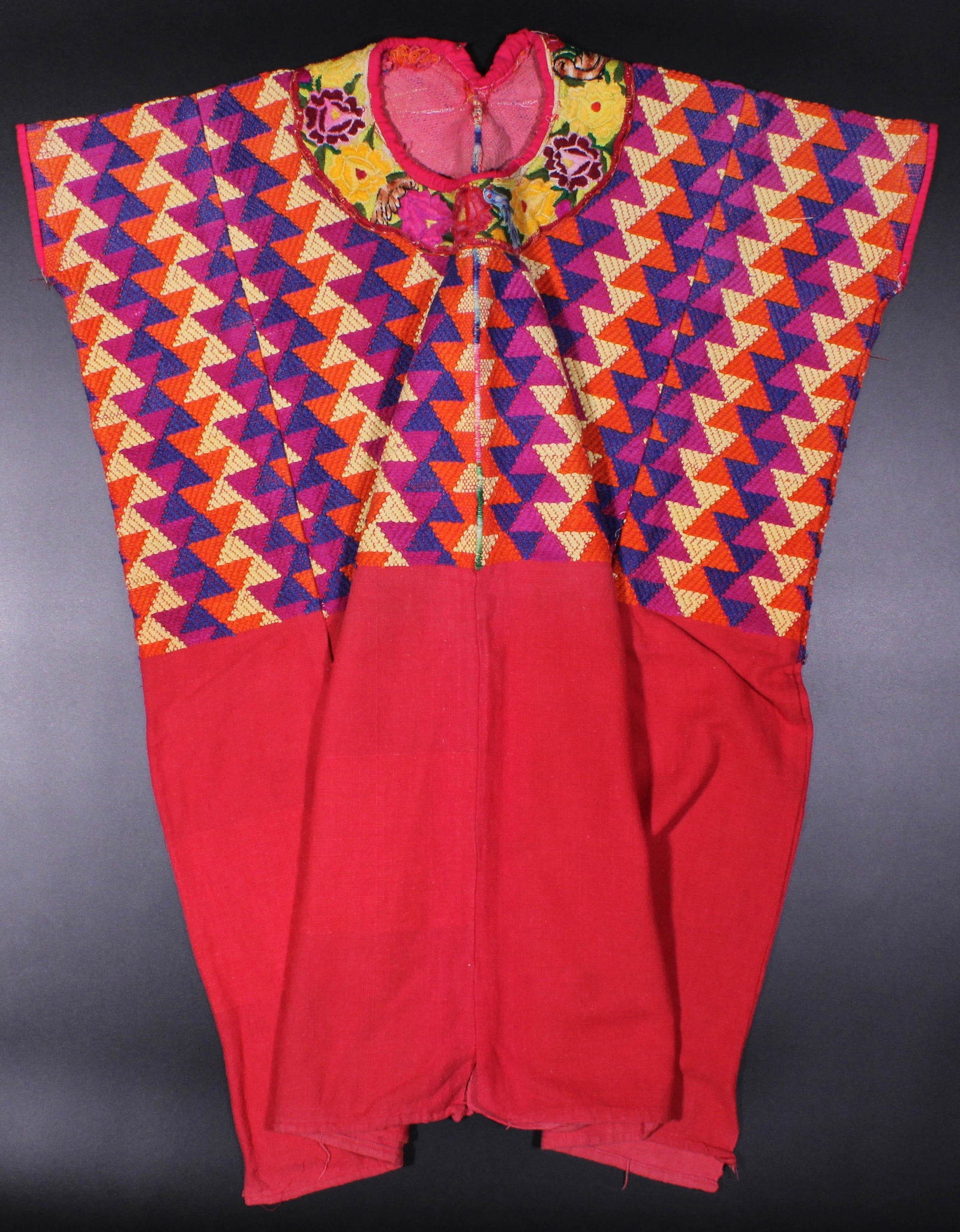 Guatemala, Almolonga, Huipil: Guatemala, Almolonga, Huipil. Size: approximately 23"T x 33"W