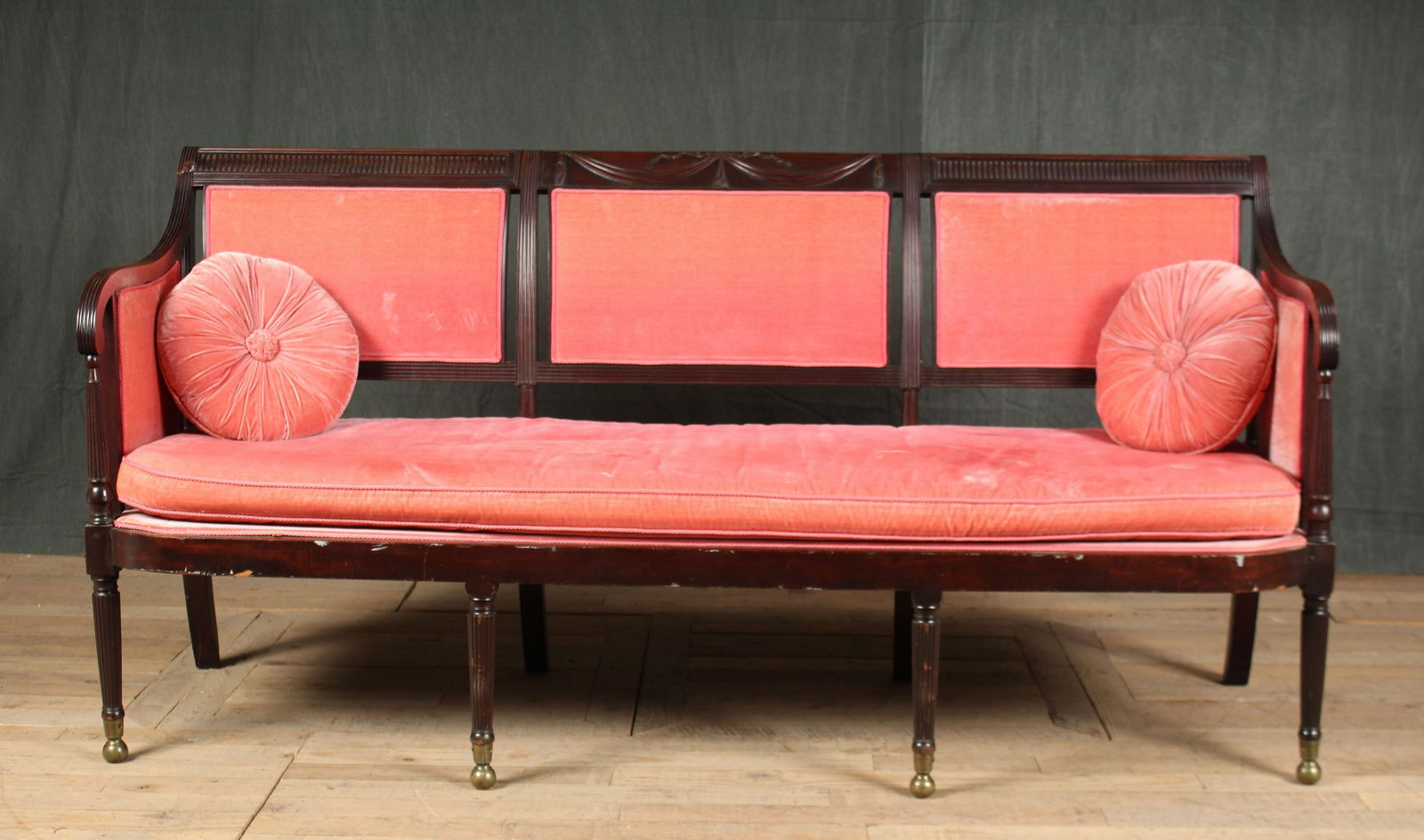 Antique Regency Style Settee (1 of 12)