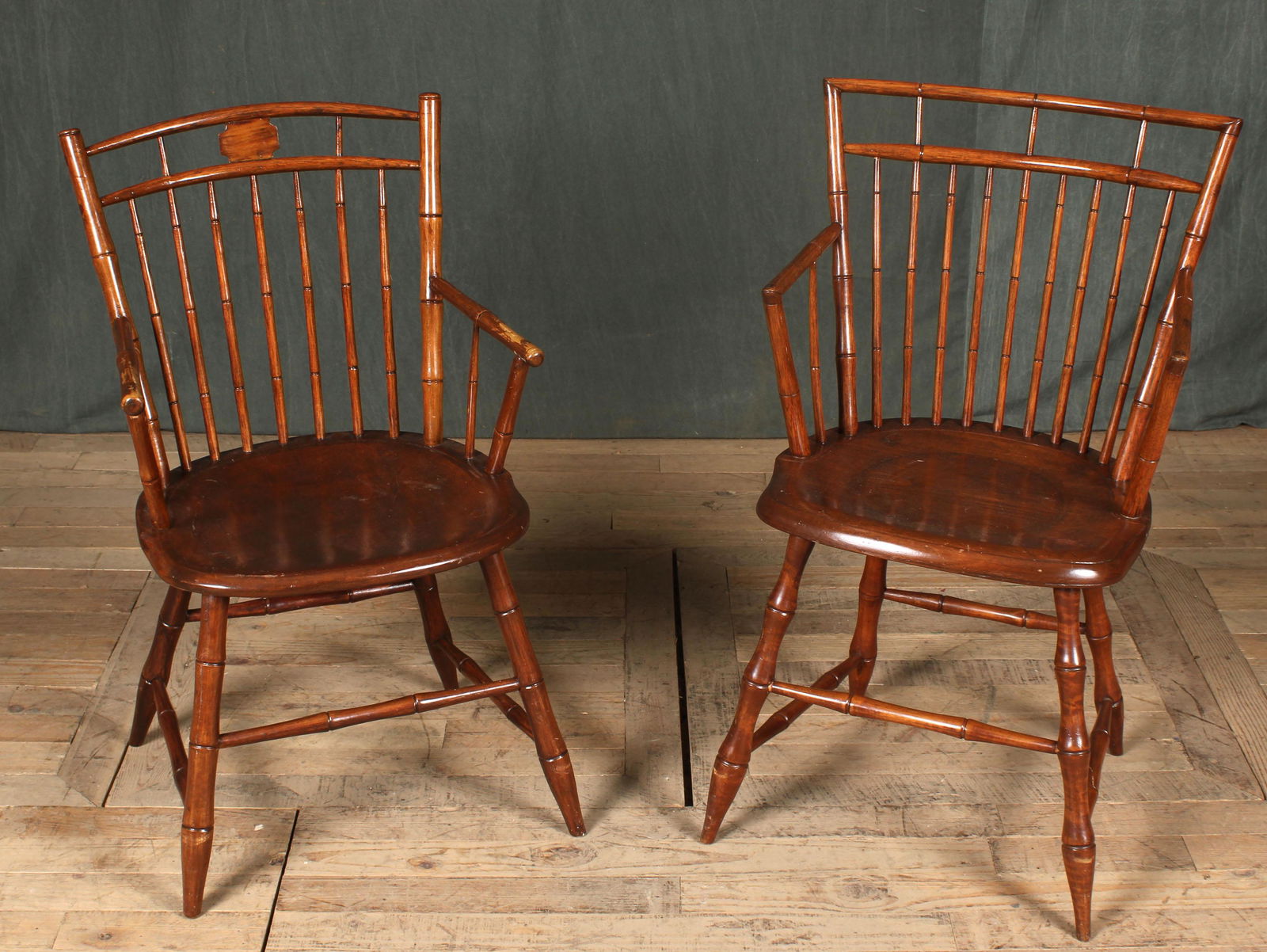 Group of 2 Windsor Style Armchairs (1 of 8)