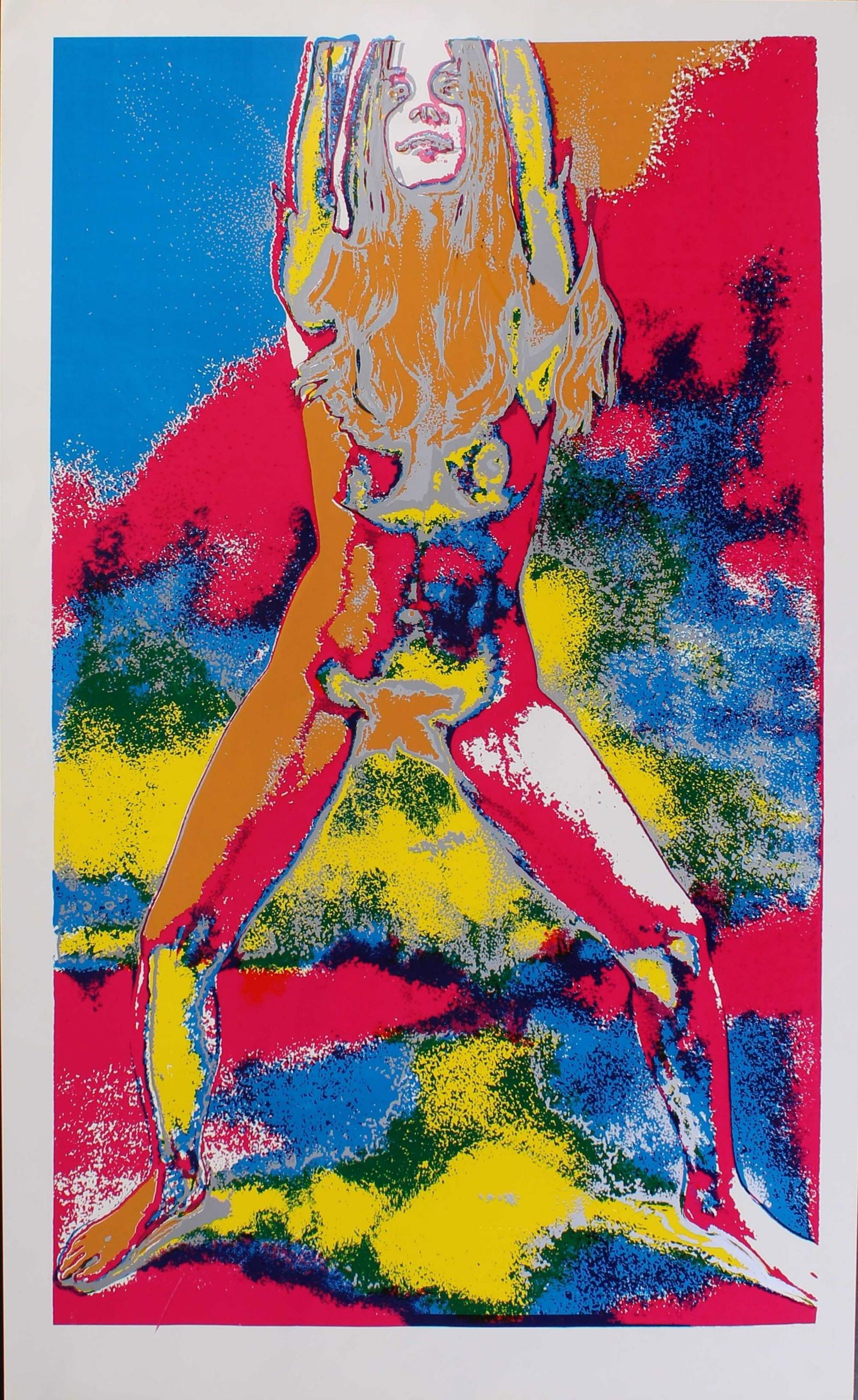 Vintage Pop Art Serigraph Print (1 of 3)
