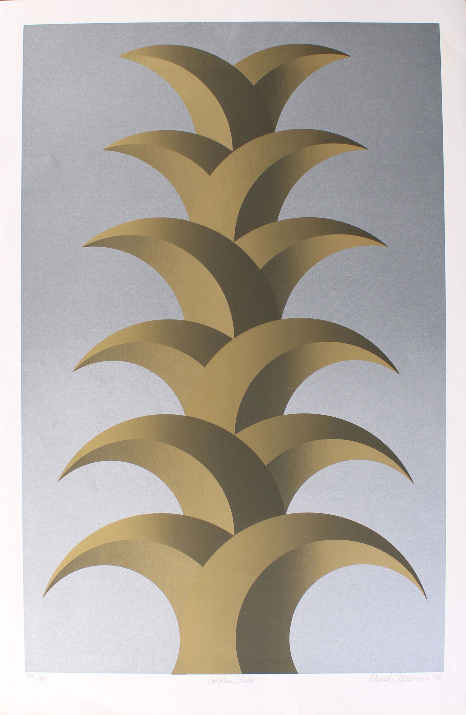 Vintage 1972 David Grossman Print (1 of 3)