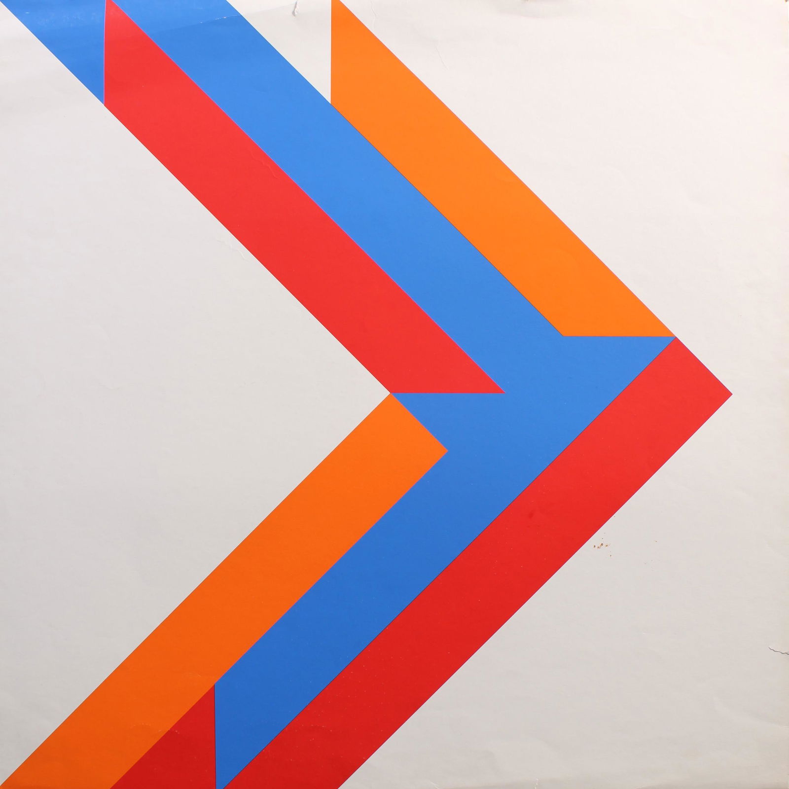 Vintage Horst Scheffler Op Art Print (1 of 3)