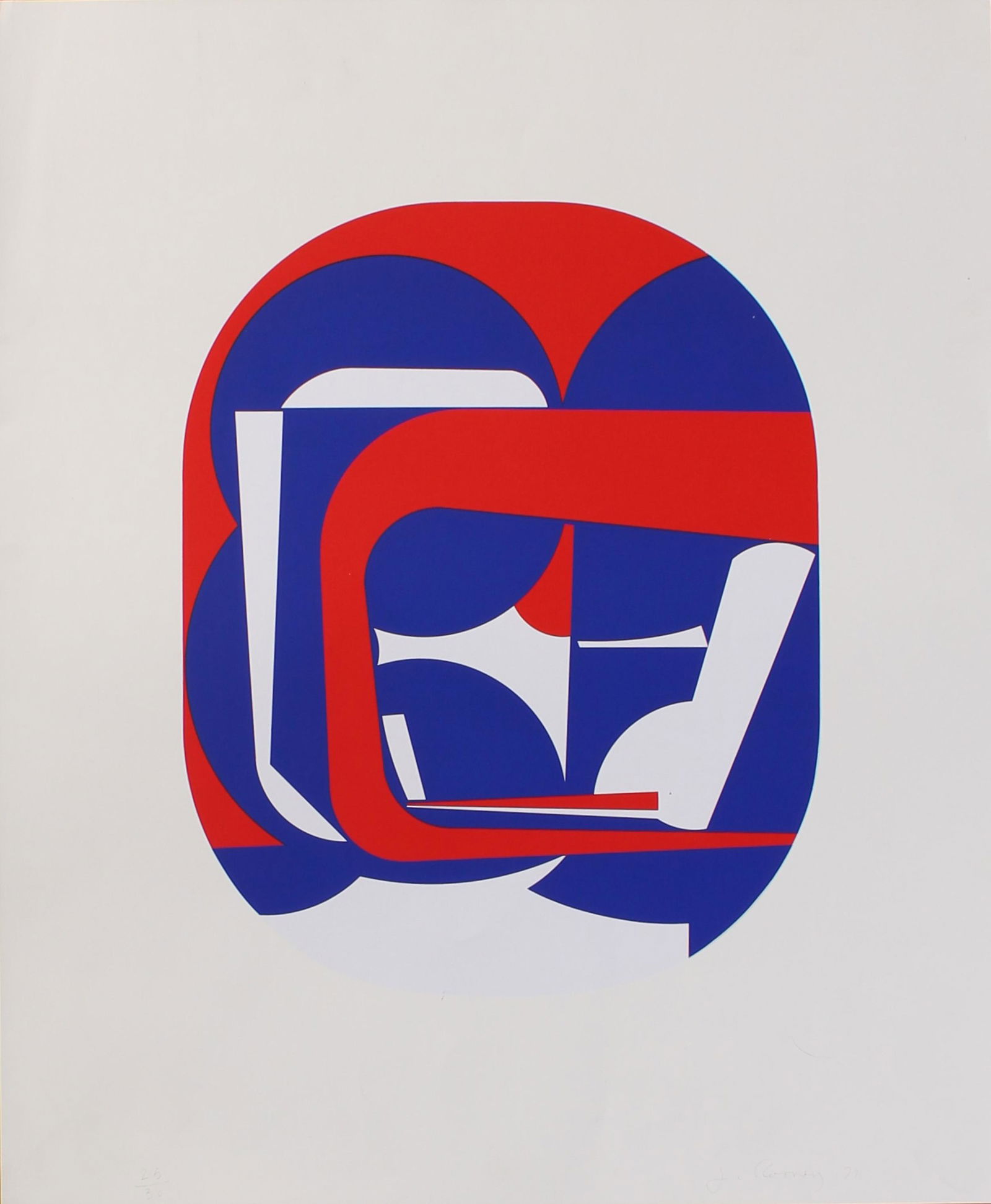 Vintage John Rooney Composition Print (1 of 3)