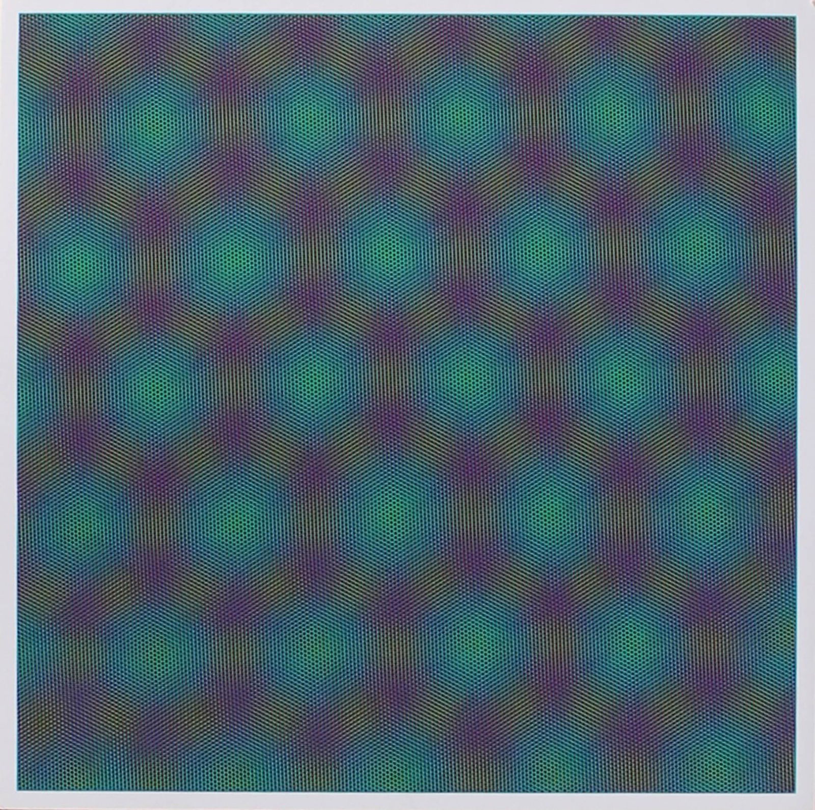 Vintage Josef Levi Op Art Print (1 of 3)