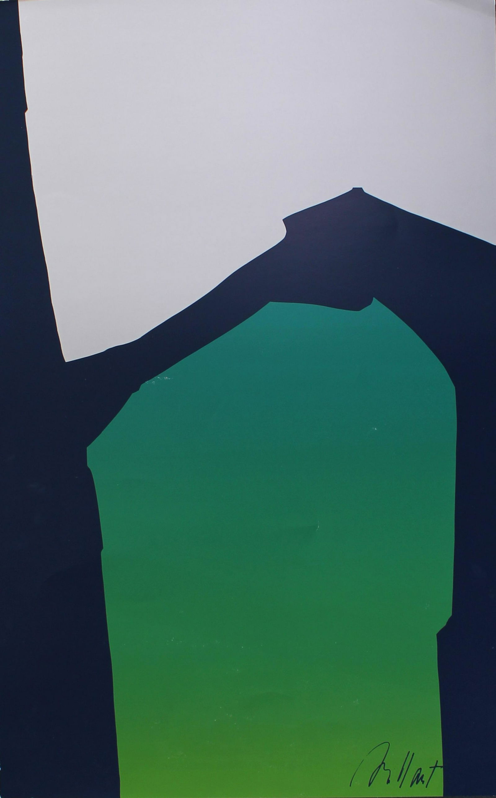 Vintage Gilou Brillant Serigraph Print (1 of 3)