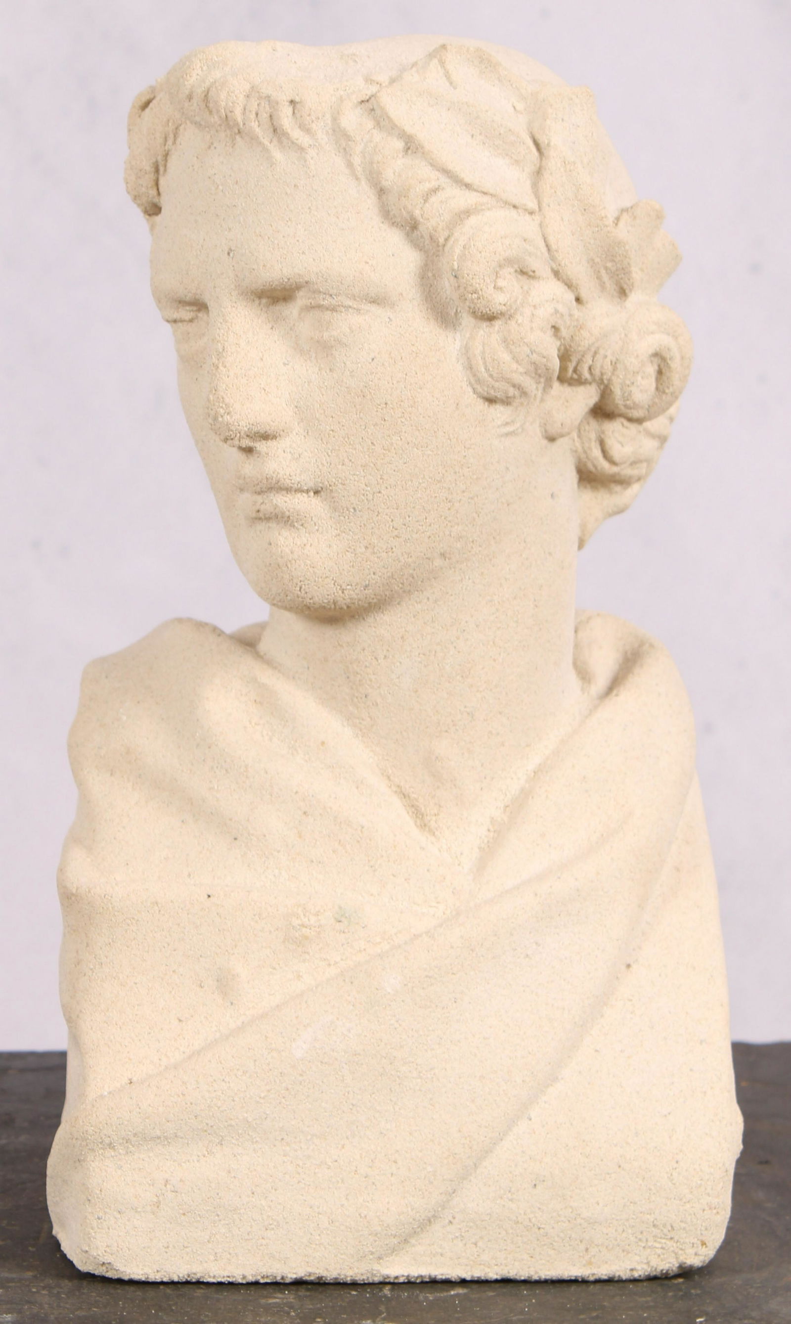 Cast Stone Bust of Young Caesar (1 of 6)