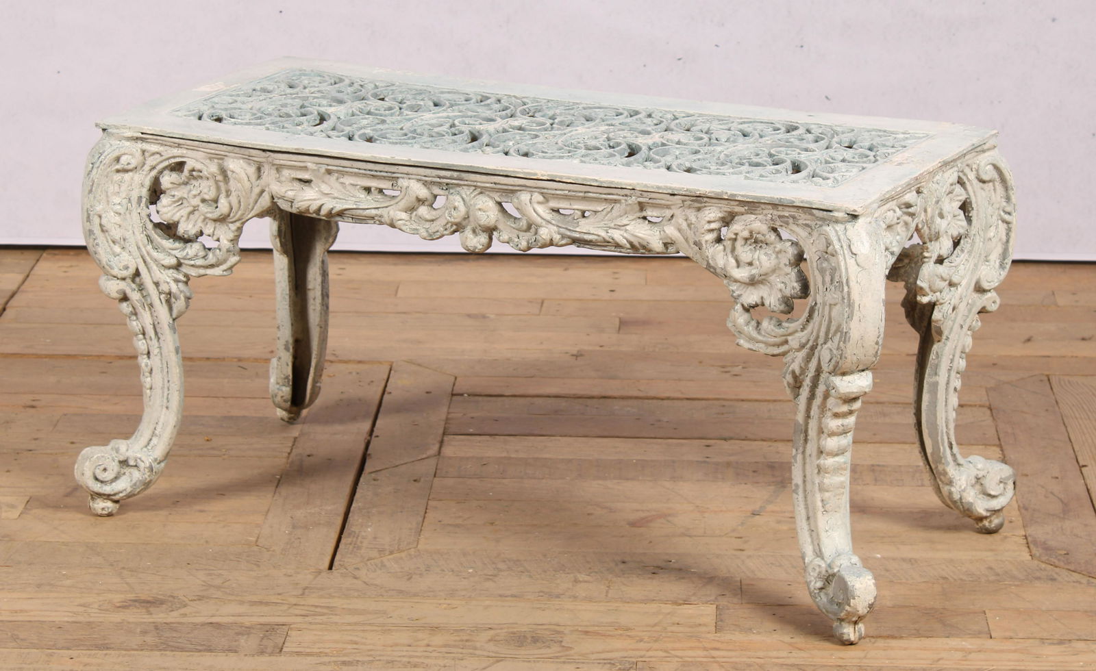 Cast Metal Garden Bench (1 of 6)