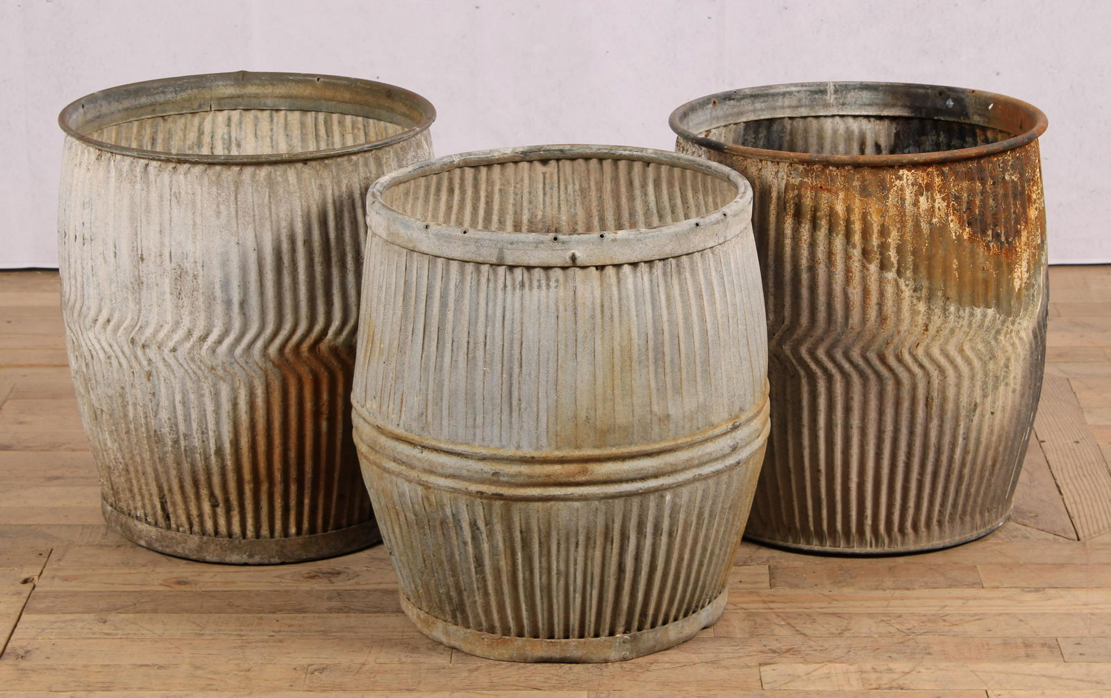 3 Galvanized Wash Tubs (1 of 6)