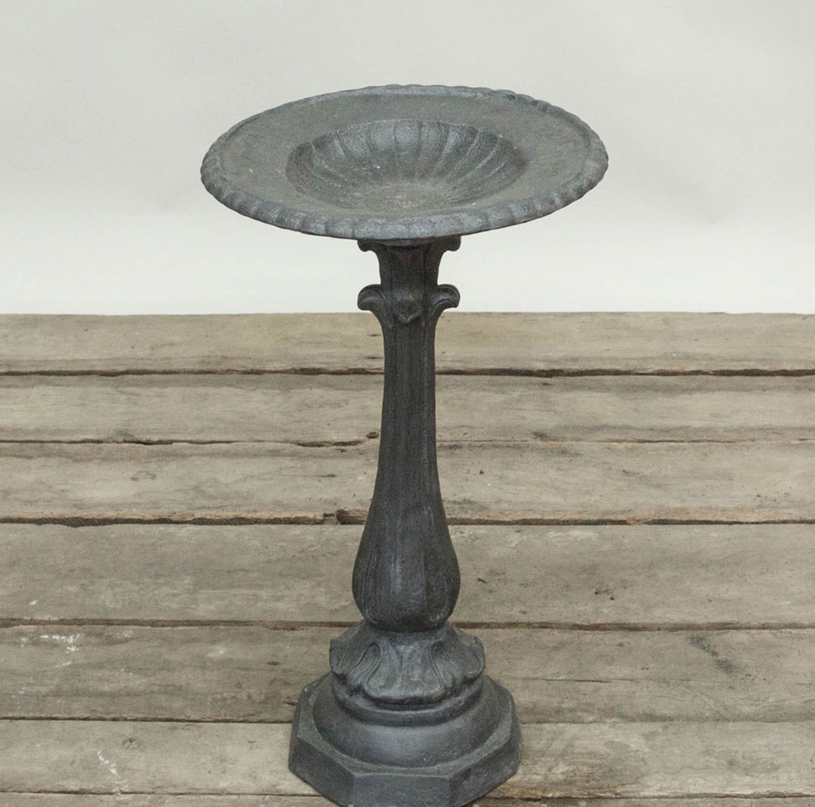 English Lead Bird Bath (1 of 2)