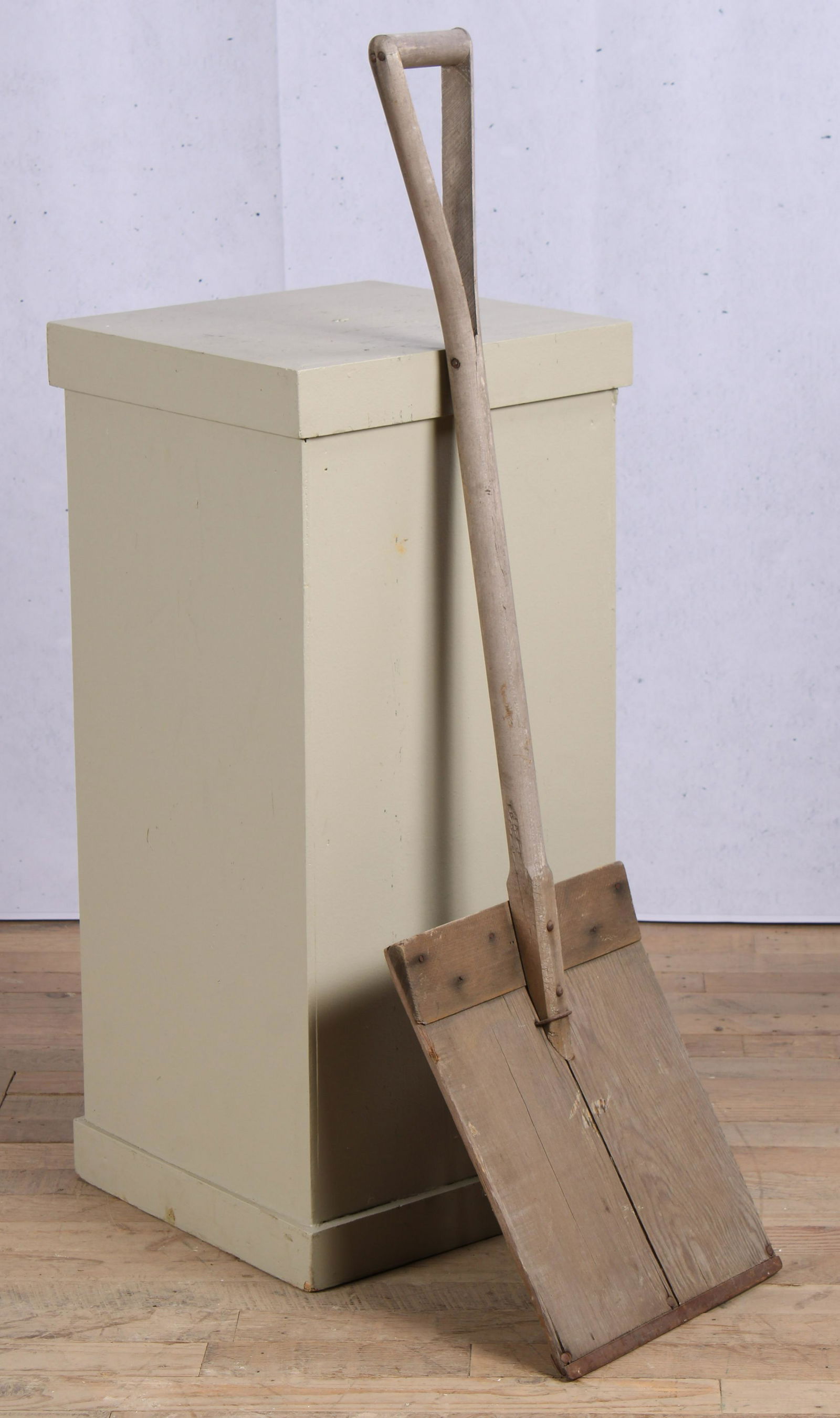 Primitive Wooden Snow Shovel (1 of 8)