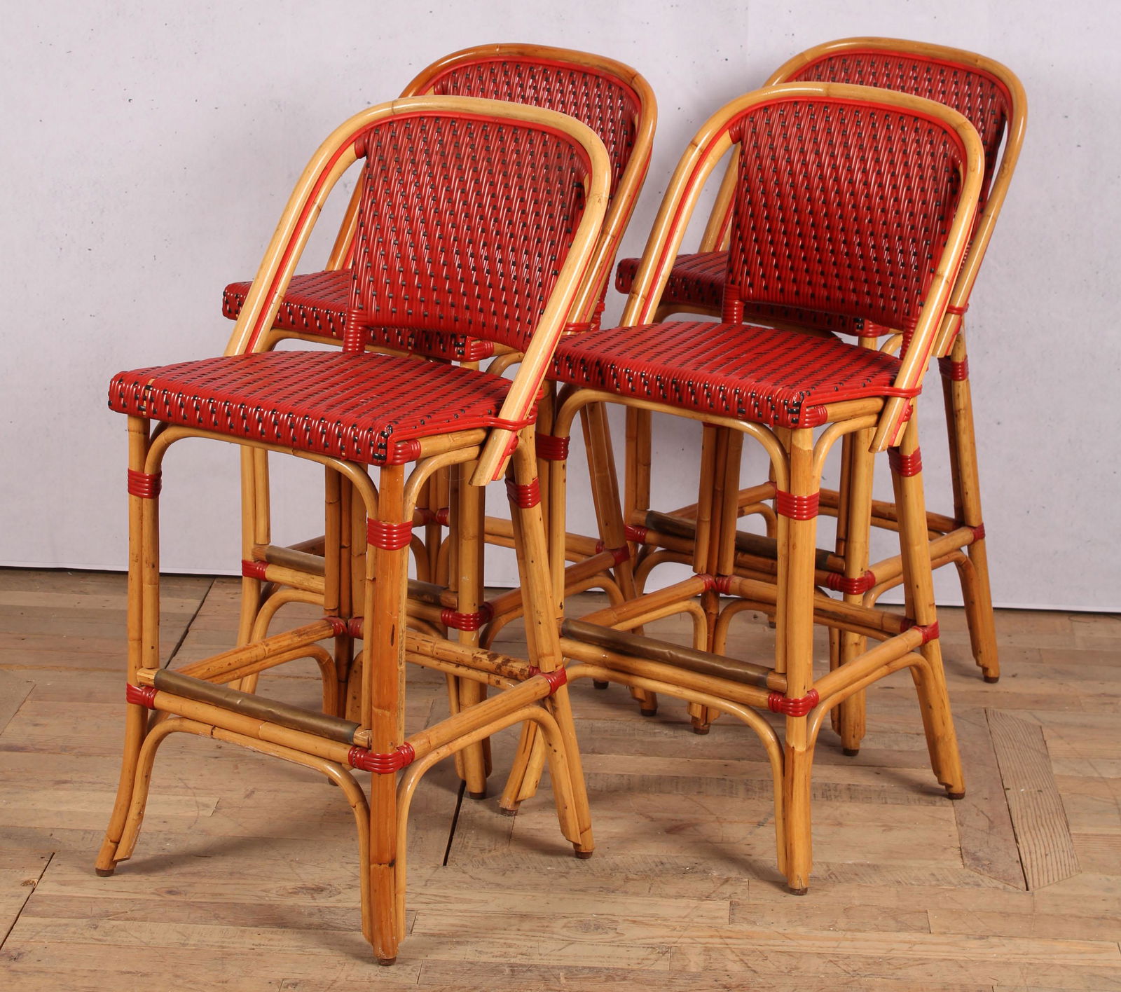 Set of 4 Poitoux Barstools (1 of 10)