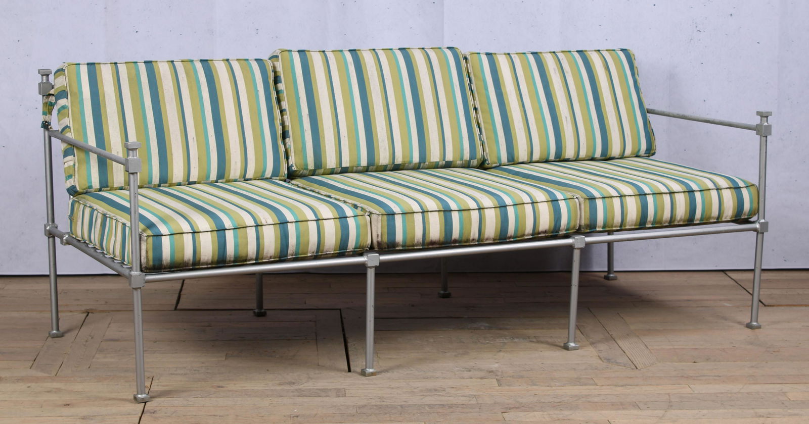 Niermann Weeks Settee, Aluminum (1 of 7)