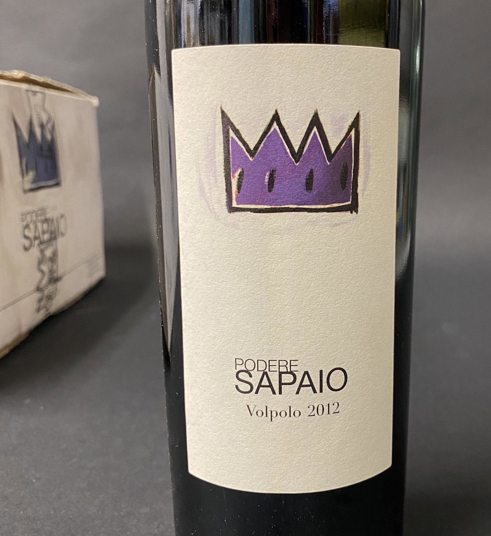 Podere Sapaio, Volpolo 2012: Podere Sapaio, Volpolo 2012. Italian Red. Case of 12 @ 750mL.