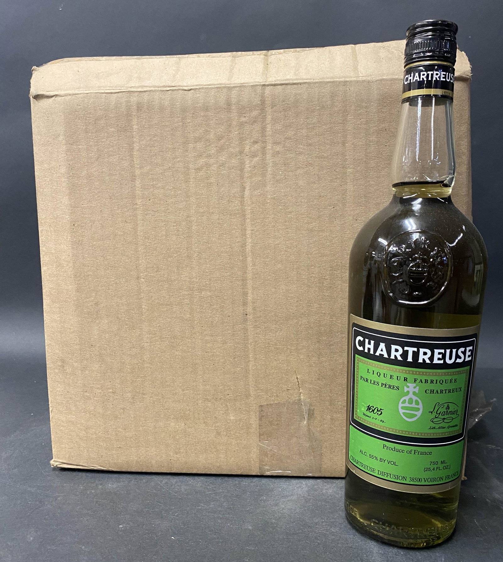 Chartreuse, Case of 12: Chartreuse. France. Case of 12 @ 750mL.