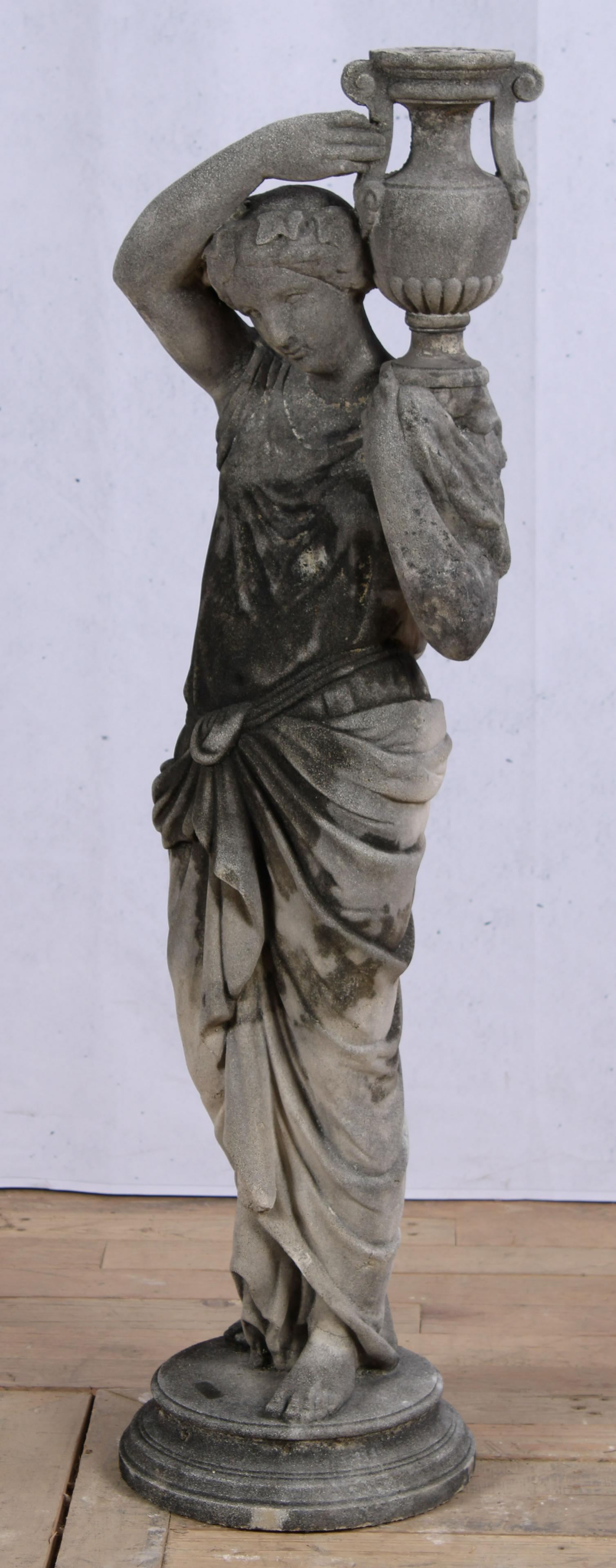 Cast Stone Garden Figure, Dione (1 of 8)