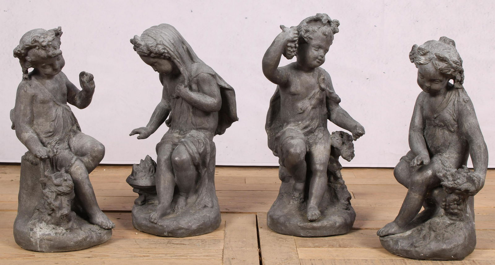 Four Seasons in Figural Lead (1 of 6)