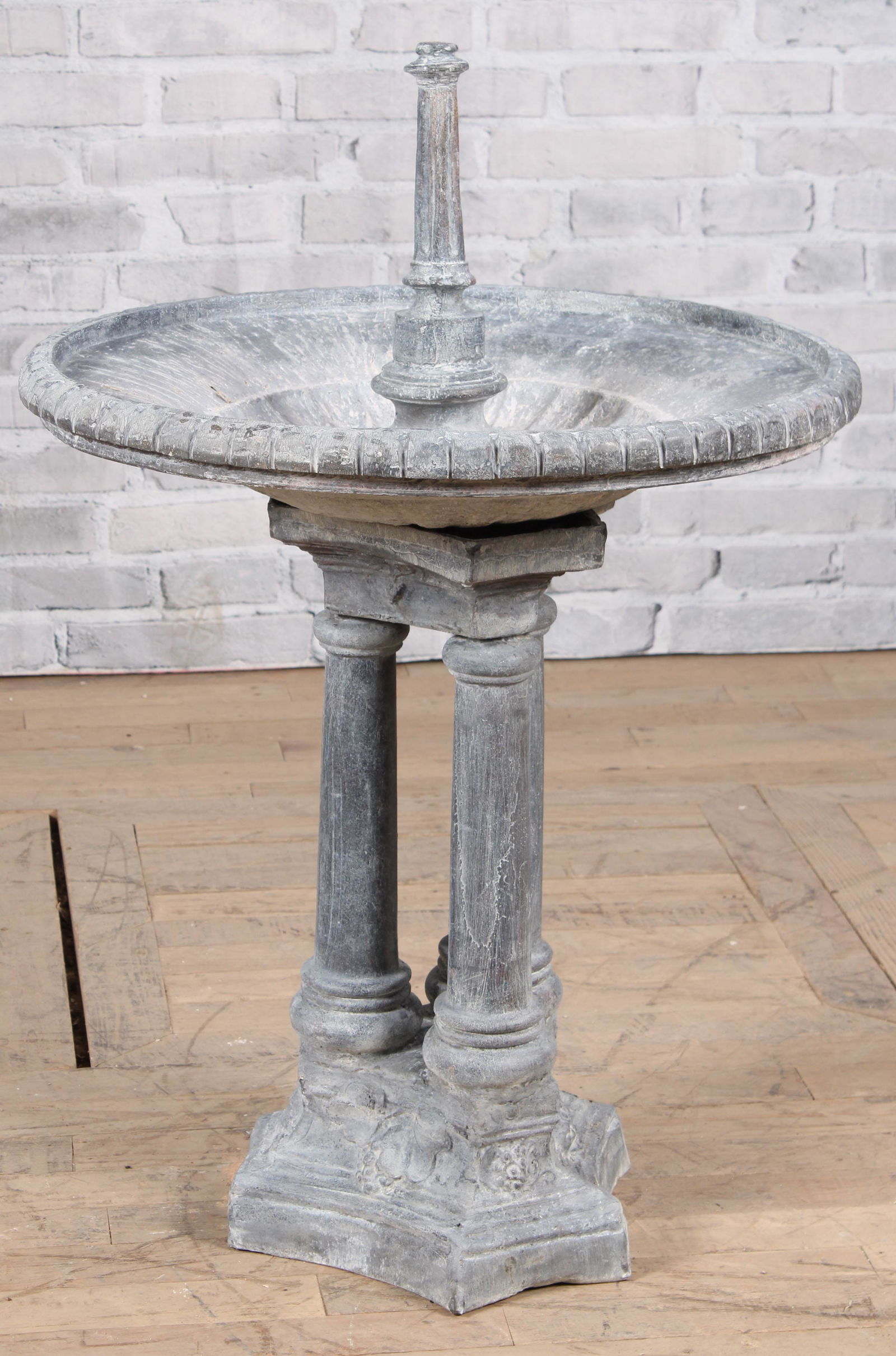 English Lead, Neoclassical Garden Fountain (1 of 4)