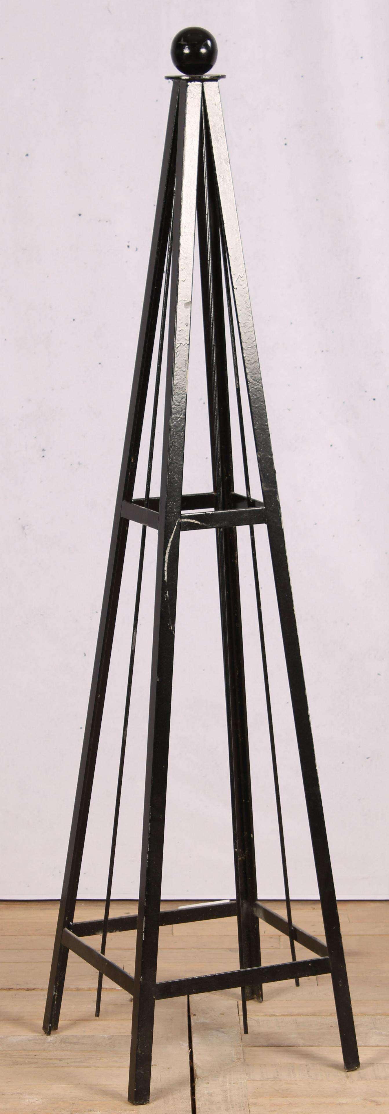 Studio Wrought Iron Garden Topiary Obelisk (1 of 4)
