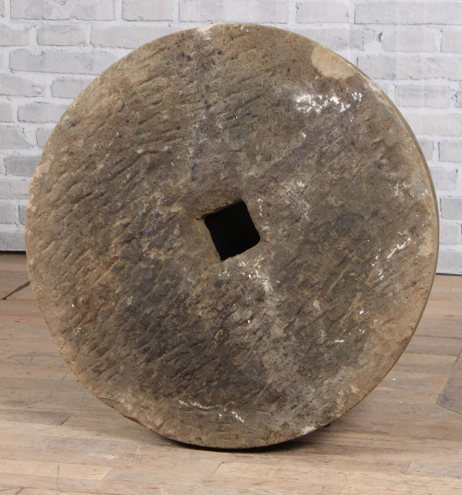 31" Carved Millstone, Antique (1 of 4)