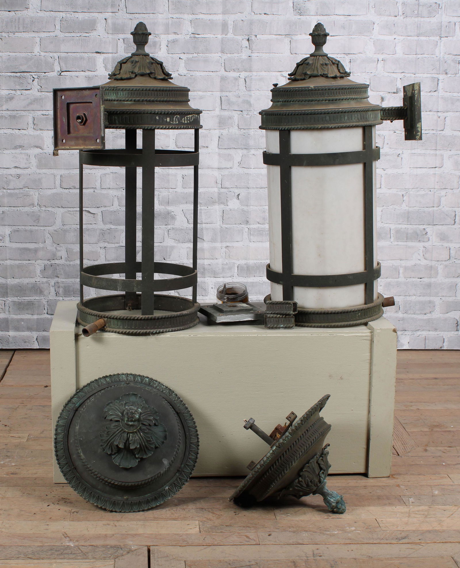 Bronze and Copper Architectural Lanterns (1 of 8)