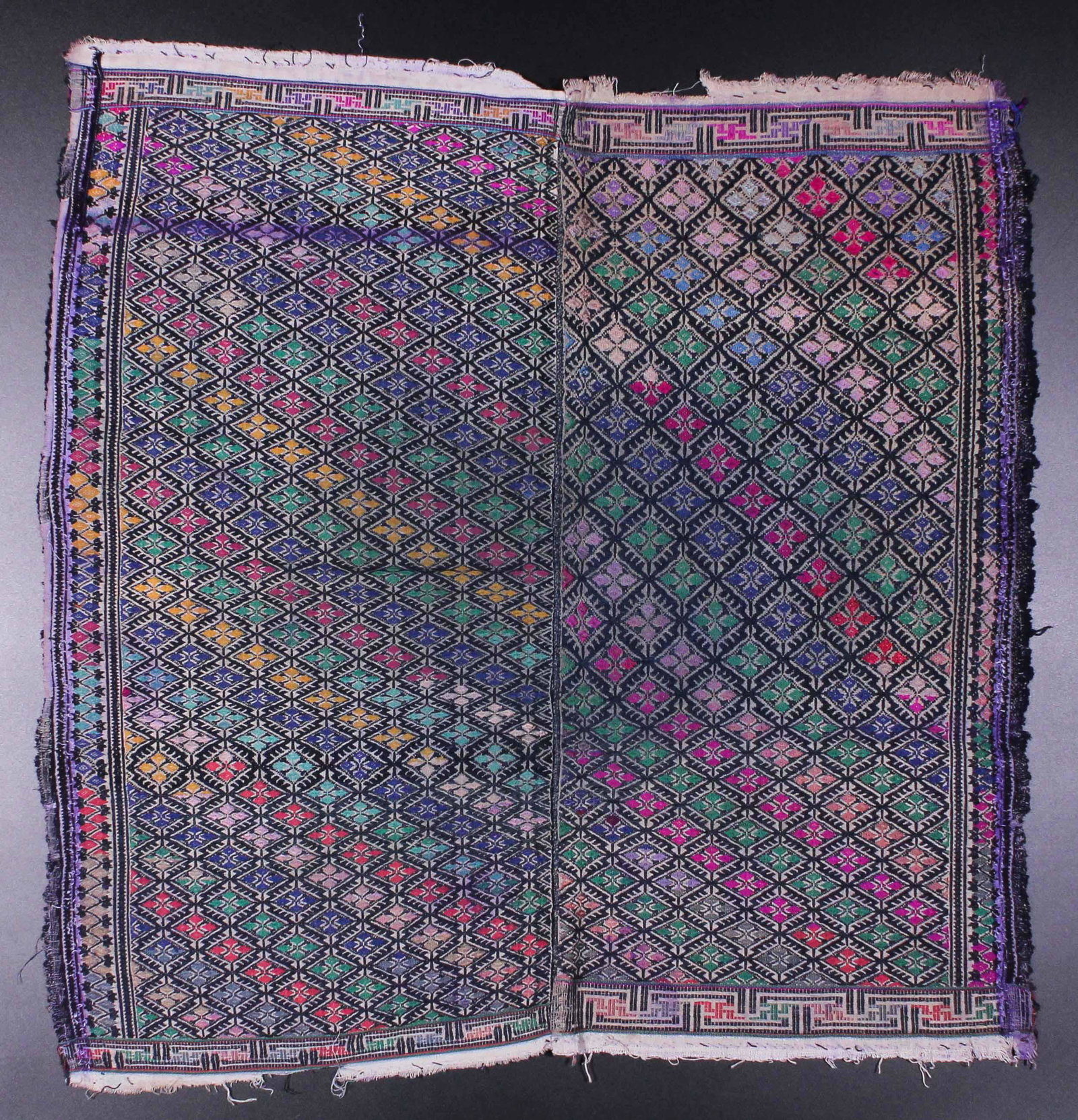 South China, Yunnan, Textile Panel: South China, Yunnan, Textile Panel. Size: approximately 25"L x 24.5"W
