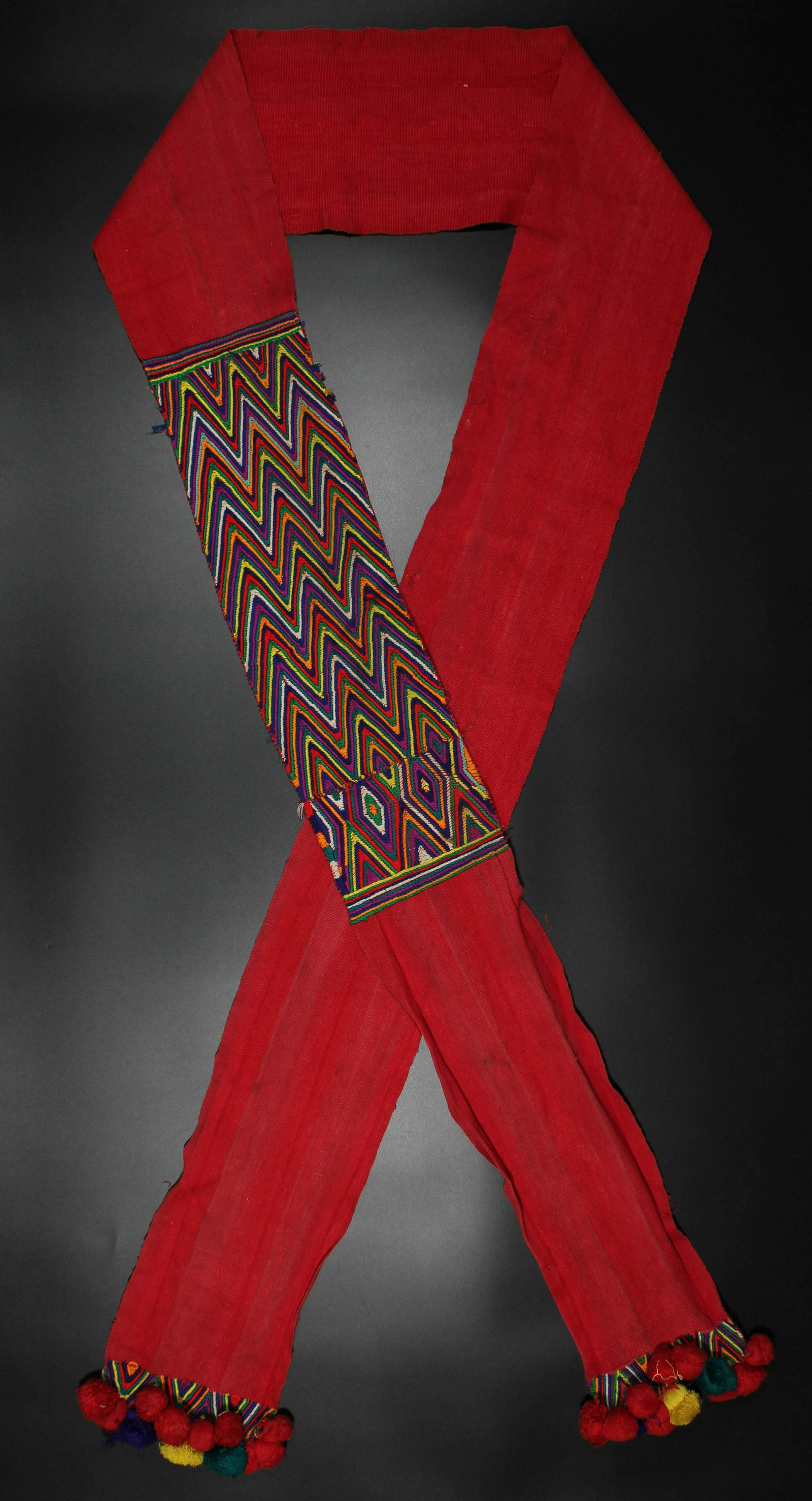 Gautemala, Panajachel Nahuala Belt: Gautemala, Panajachel Nahuala Belt. Measured: L 7.5" x W 129"