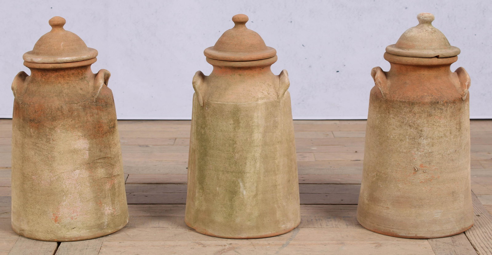 Three Terracotta Rhubarb Forcers (1 of 2)