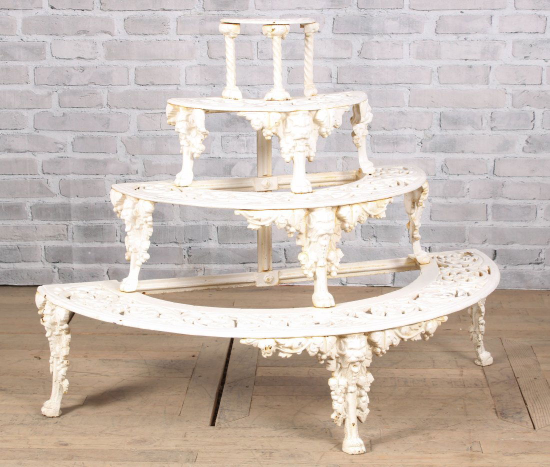 3 Tier Cast Iron Plant Stand (1 of 6)