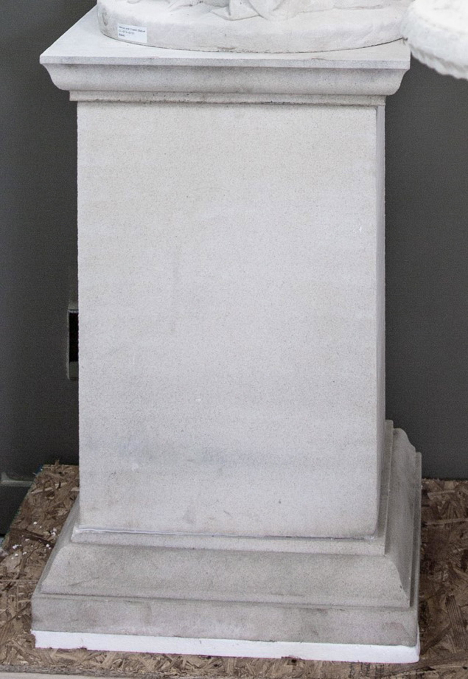 Pair Classical Cast Stone Garden Pedestals (1 of 5)