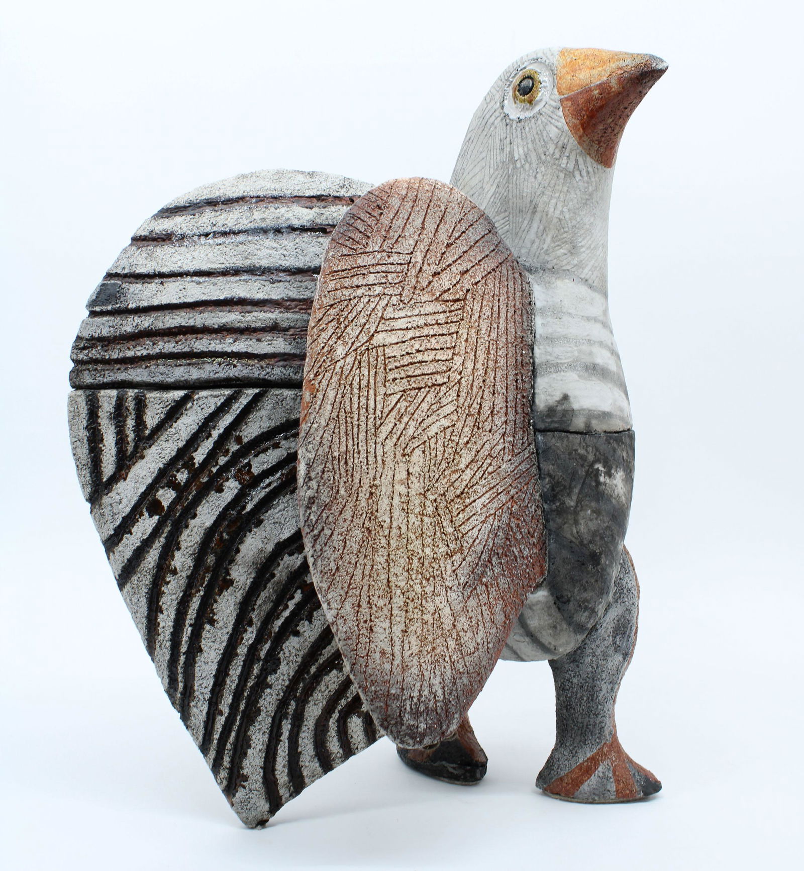 Roger Capron, Ceramic Bird Sculpture, Rare (1 of 12)