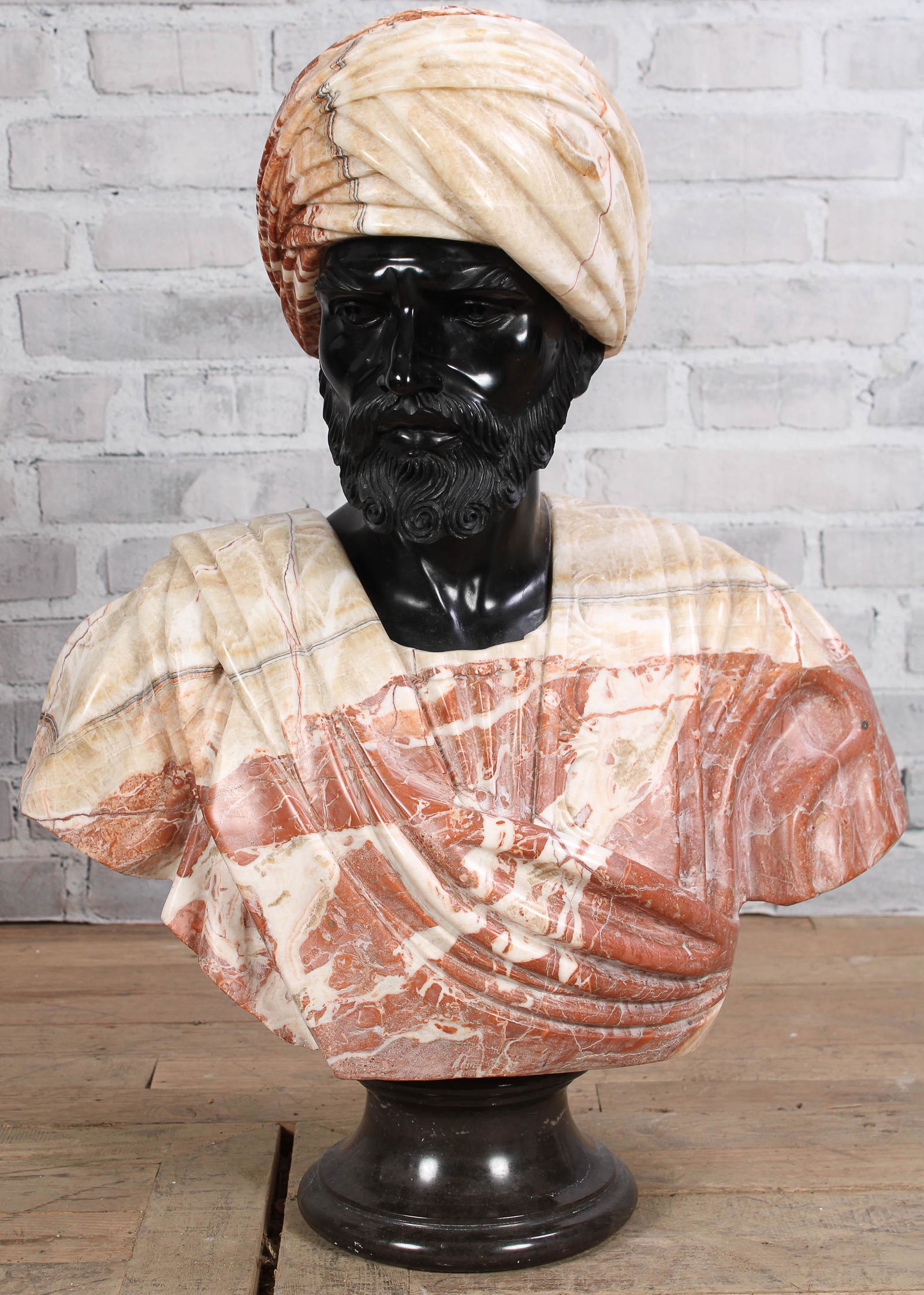 Marble Bust, Moor (1 of 7)