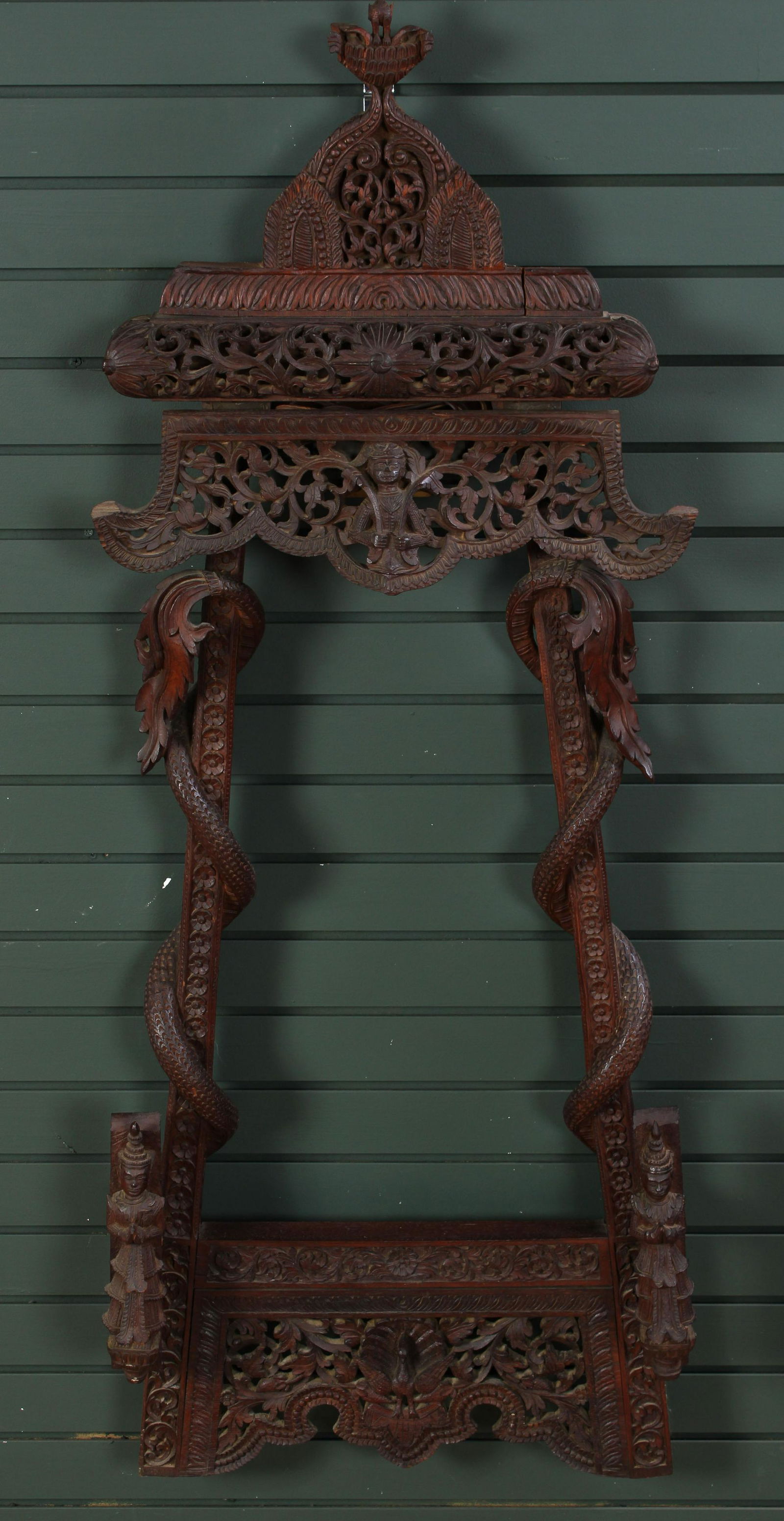 Anglo Indian Carved Frame/Easel (1 of 12)