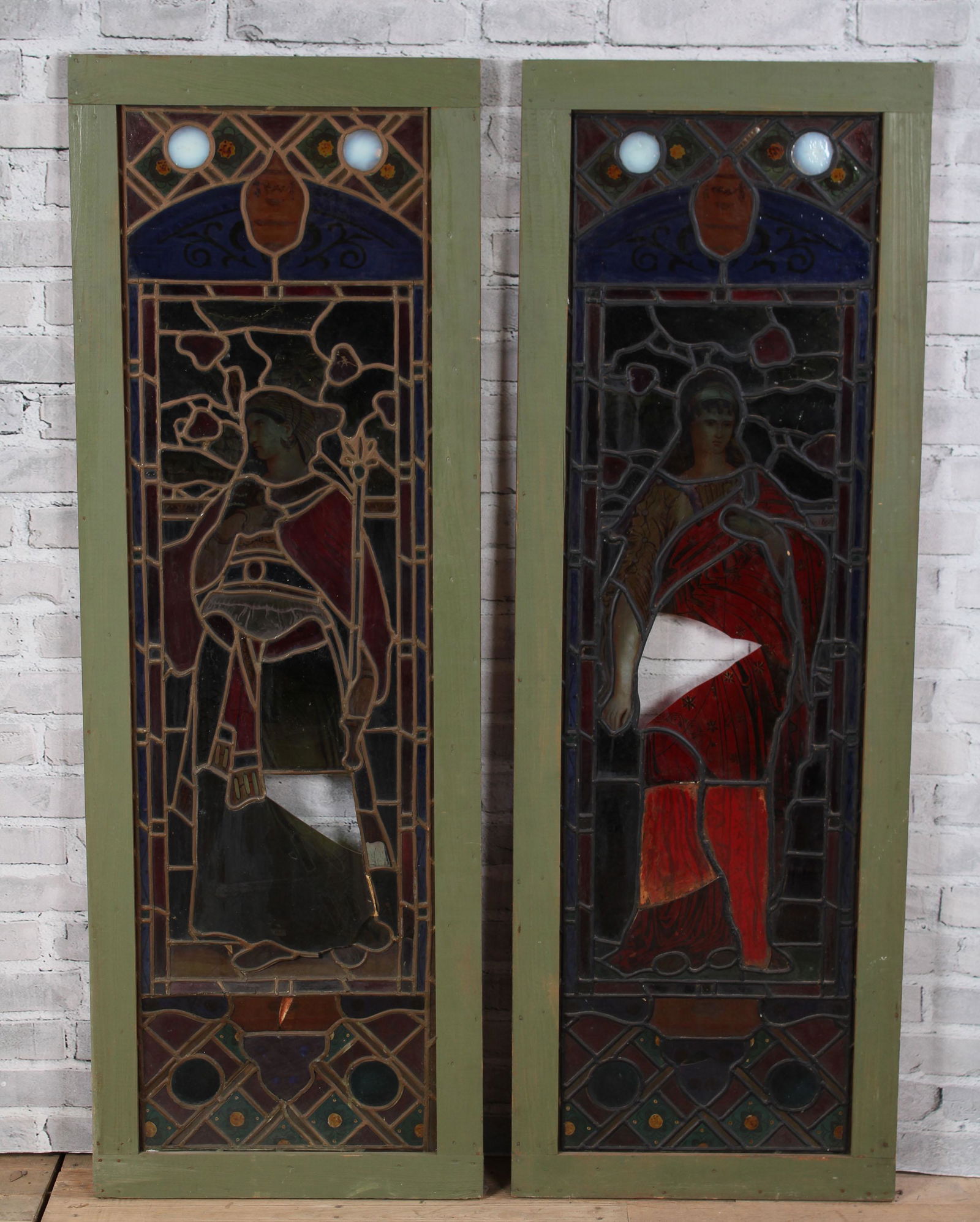Stained Glass Window Duo (1 of 12)
