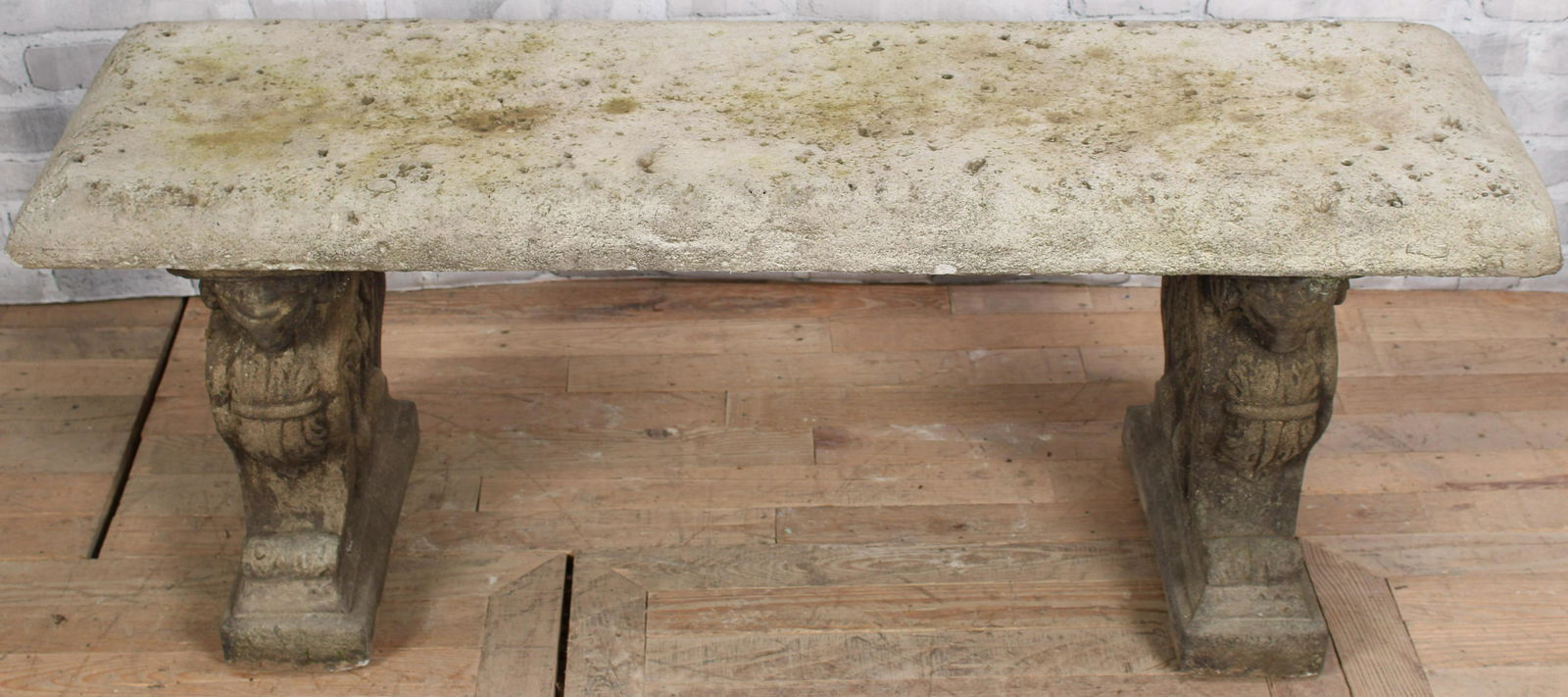 Cast Stone Bench (1 of 6)