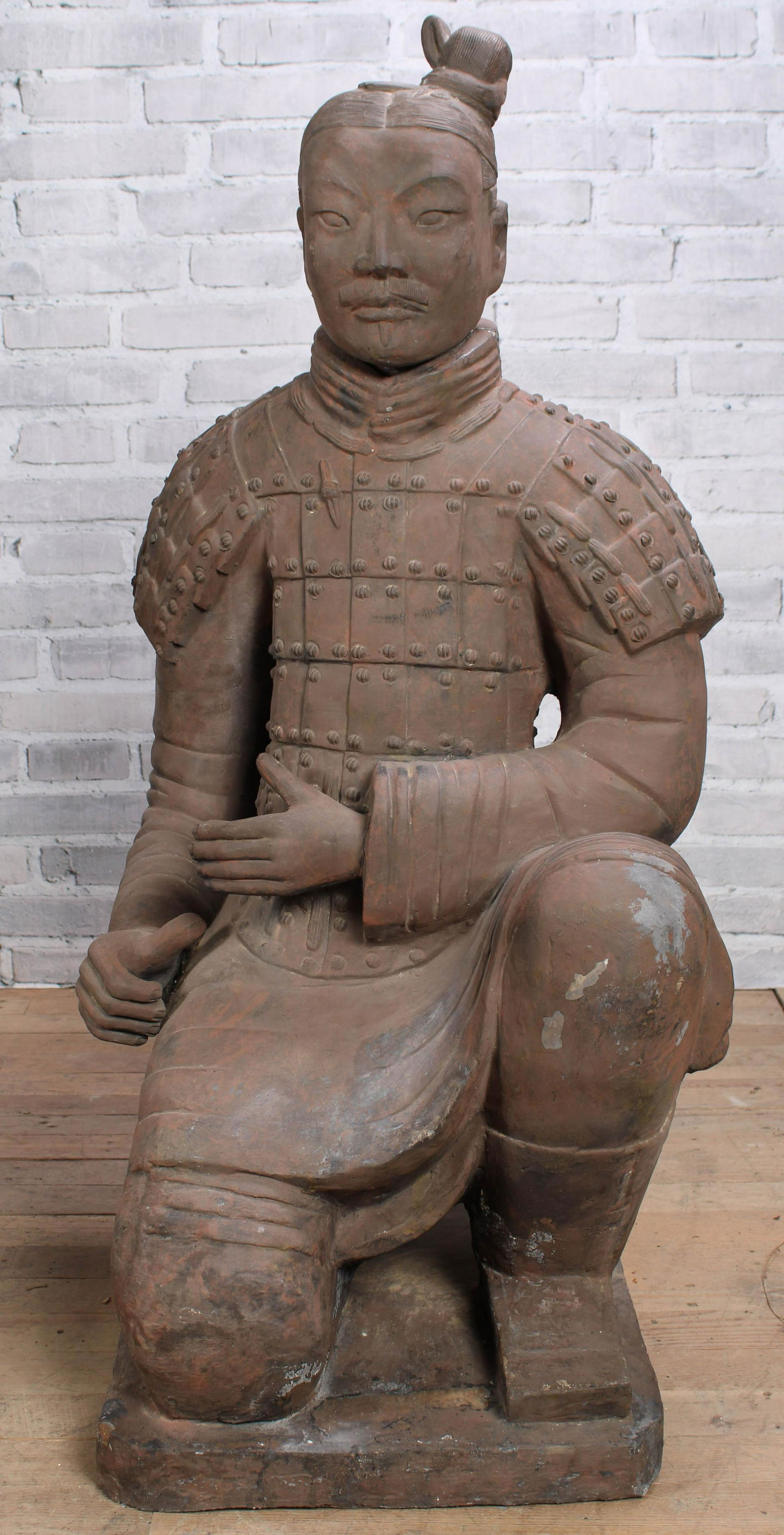 Chinese Terracotta Warrior, Kneeling (1 of 11)