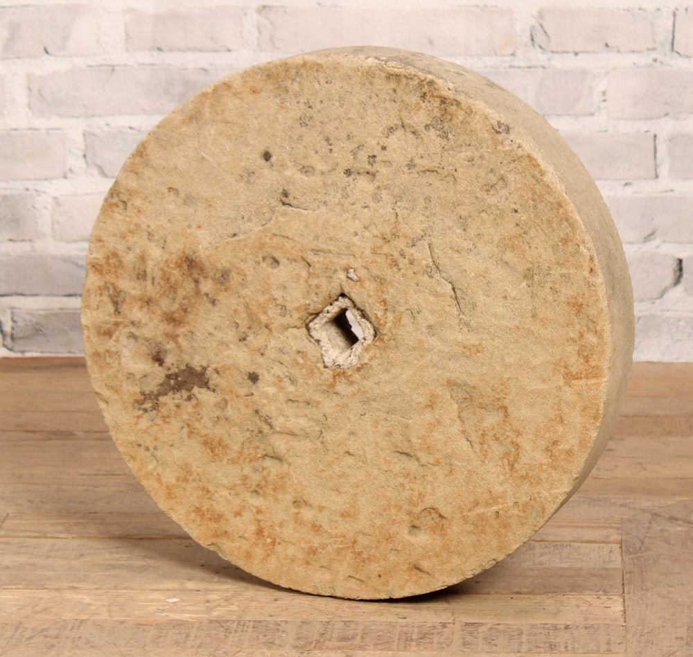 Antique Carved Millstone, Garden Decor (1 of 6)