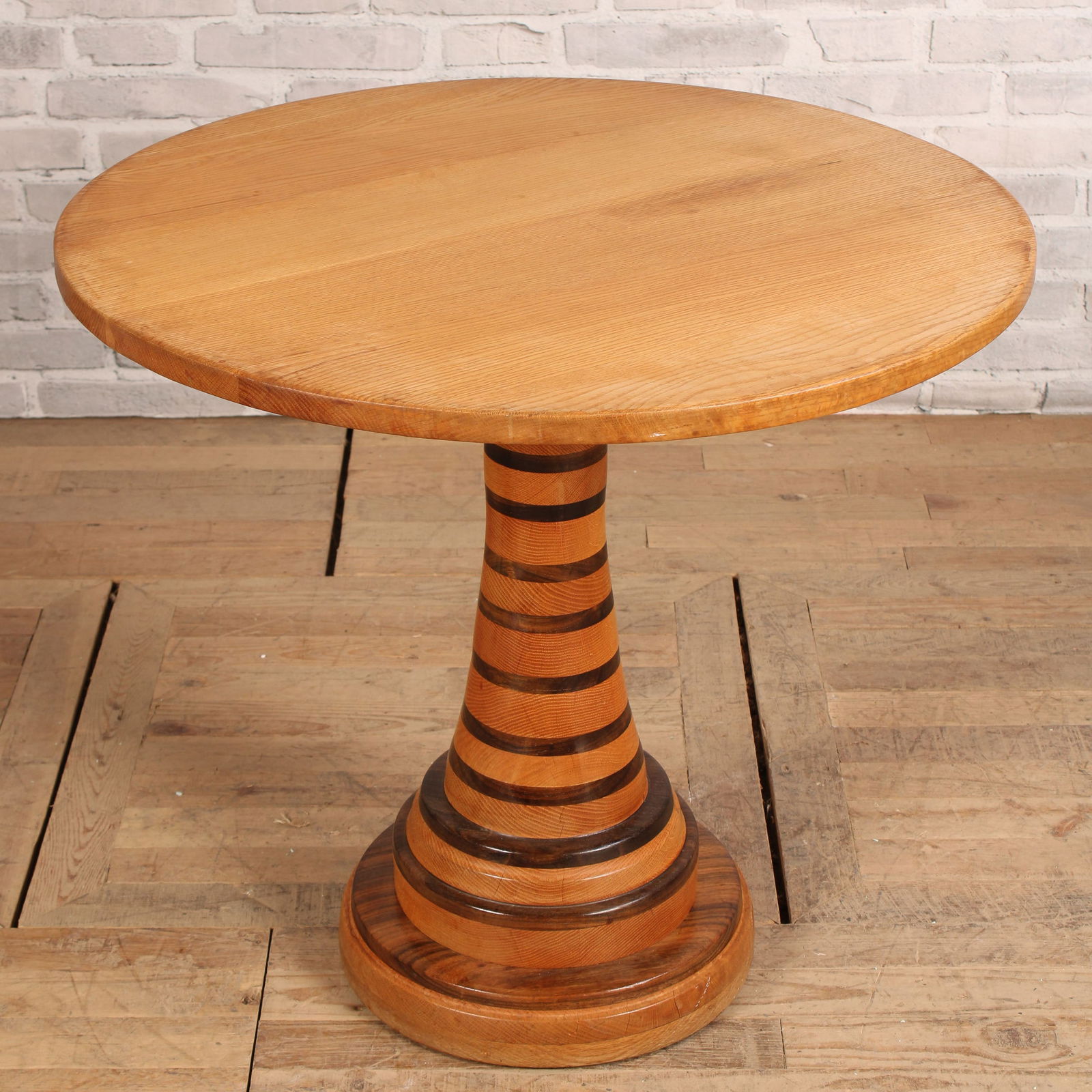 Studio Turned Column Hardwoods Center Table (1 of 5)