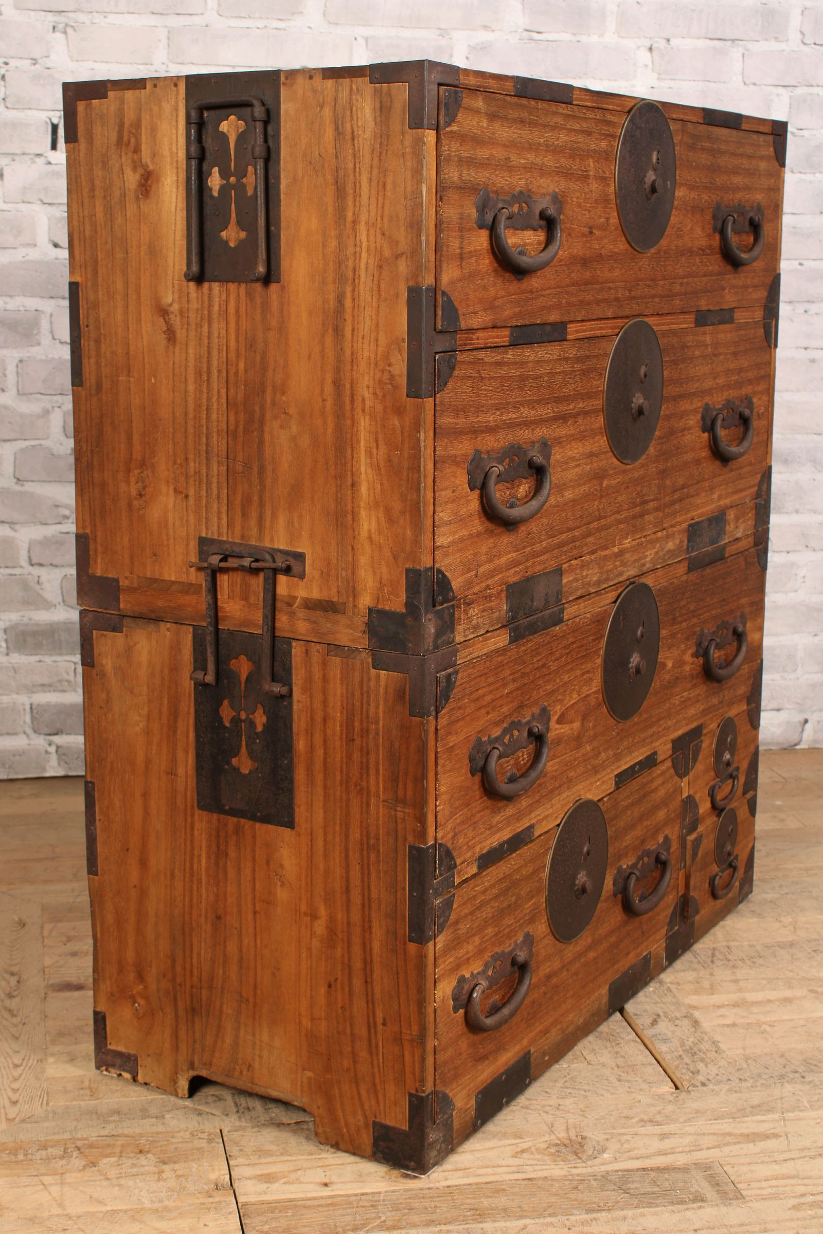 Antique Korean 2 Chest Tansu (1 of 10)