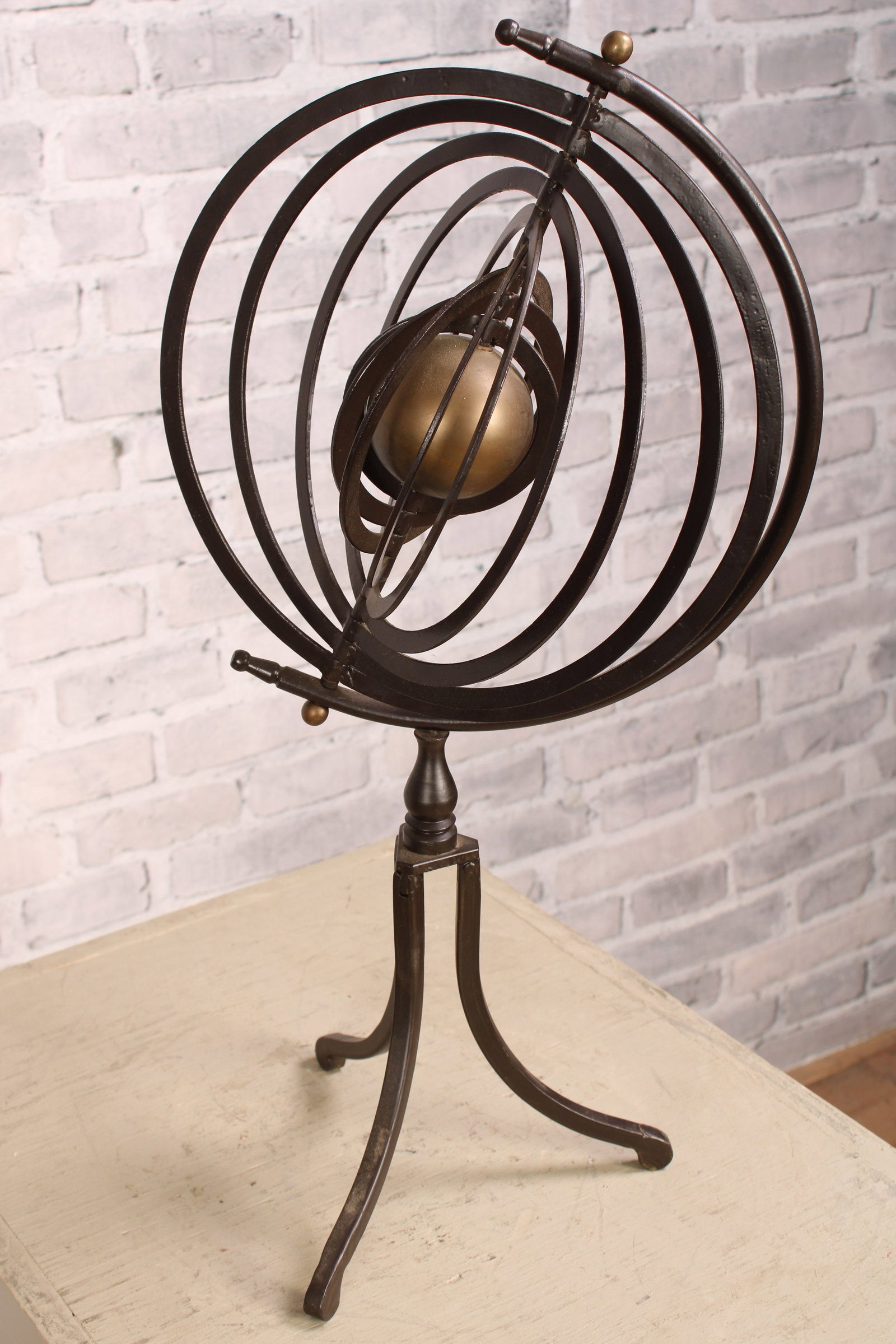 Wrought Iron Tabletop Armillary (1 of 6)
