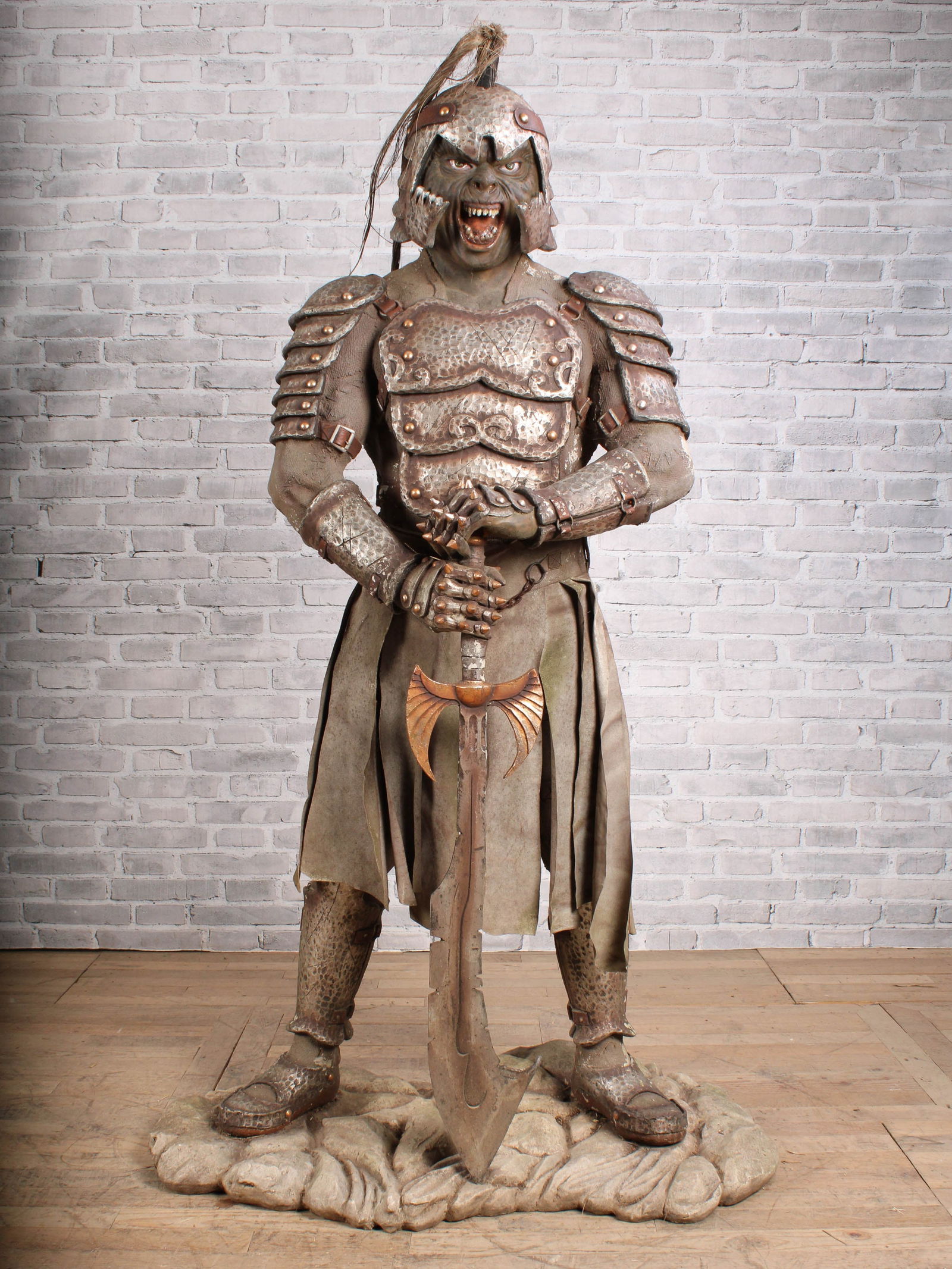 Life Size Orc, Ogre, Warrior Statue (1 of 4)