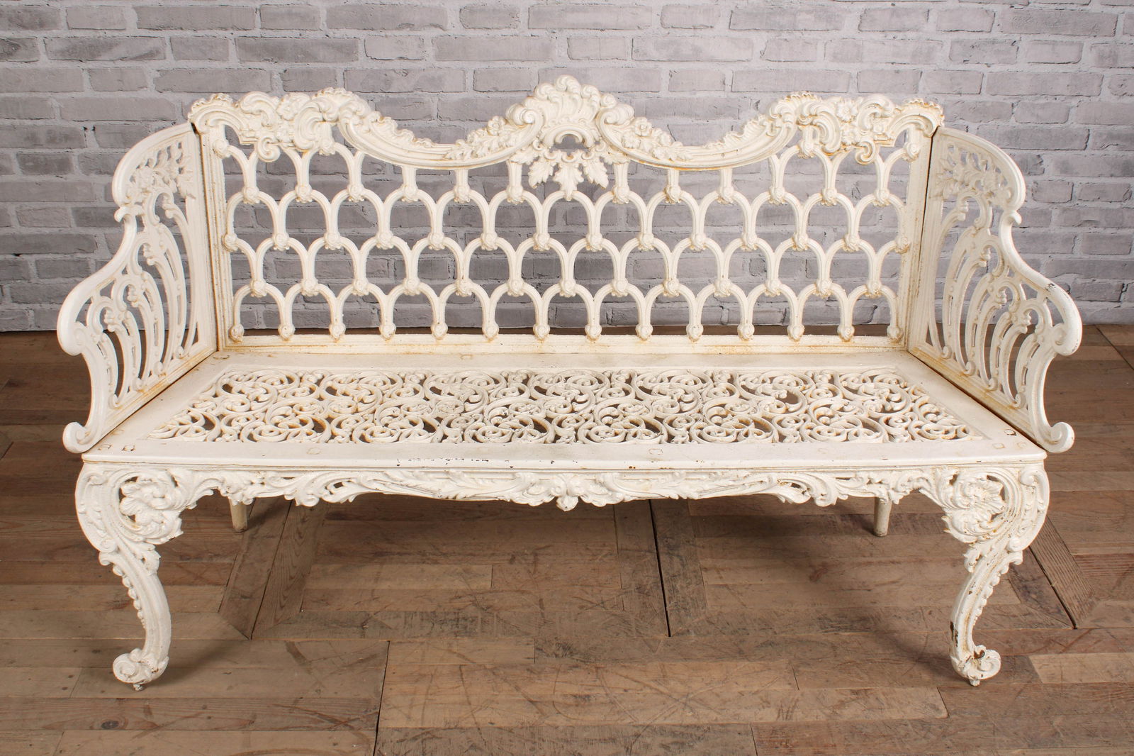 Cast Iron Bench, White House Rose Garden Style (1 of 10)