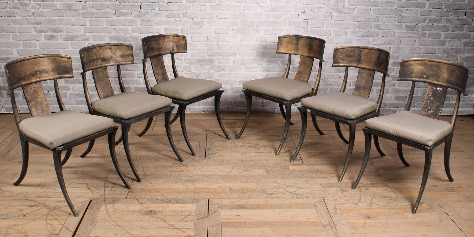 6 Michael Taylor Klismos Dining Chairs (1 of 5)