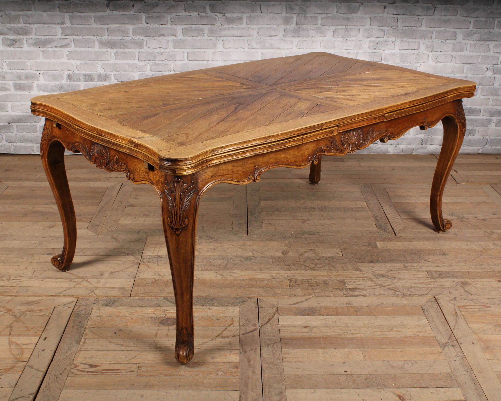 French Provincial Style Refectory Table (1 of 10)