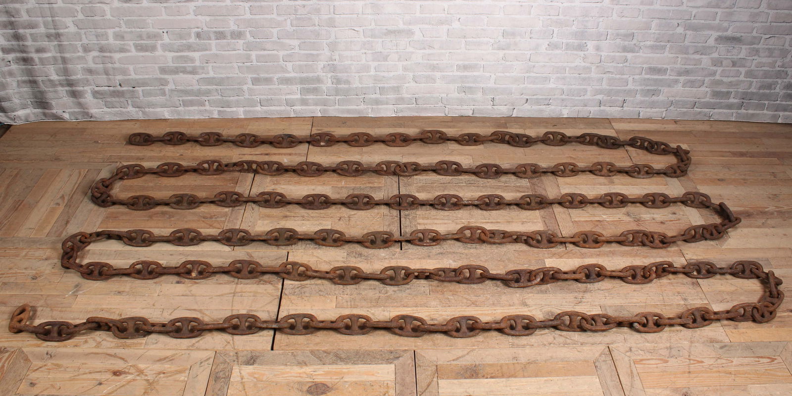 Approximately 60' Length Nautical Anchor Chain (1 of 6)